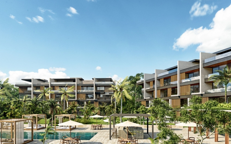 Condo, private pool, luxury amenities, for sale, Xcanat&uacute;n, M&eacute;rida.