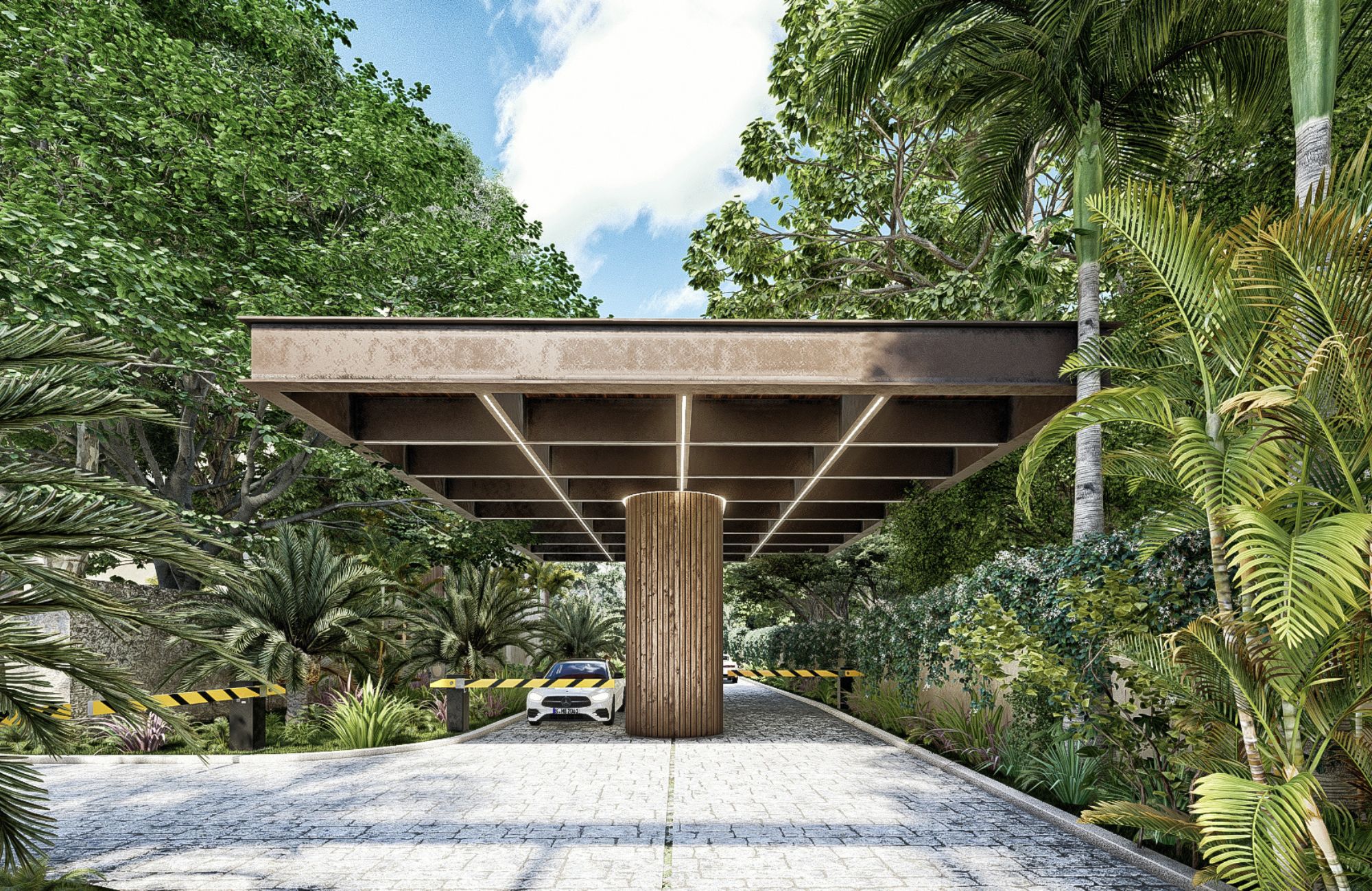 Condominio con alberca privada y cuarto de servicio, simulador de golf, Cine, venta, Zona Norte, Merida.