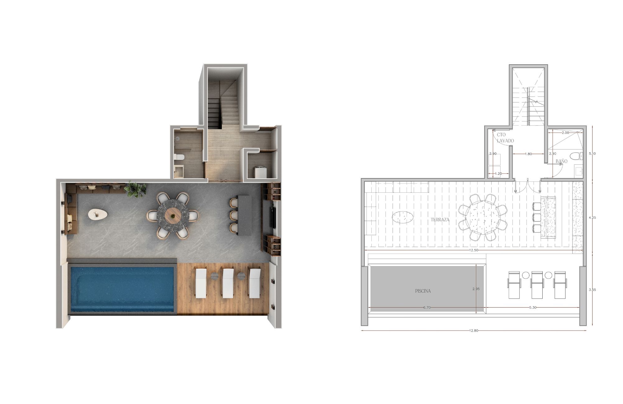 Penthouse with pool and Jacuzzi for sale, Cabo Norte, M&eacute;rida