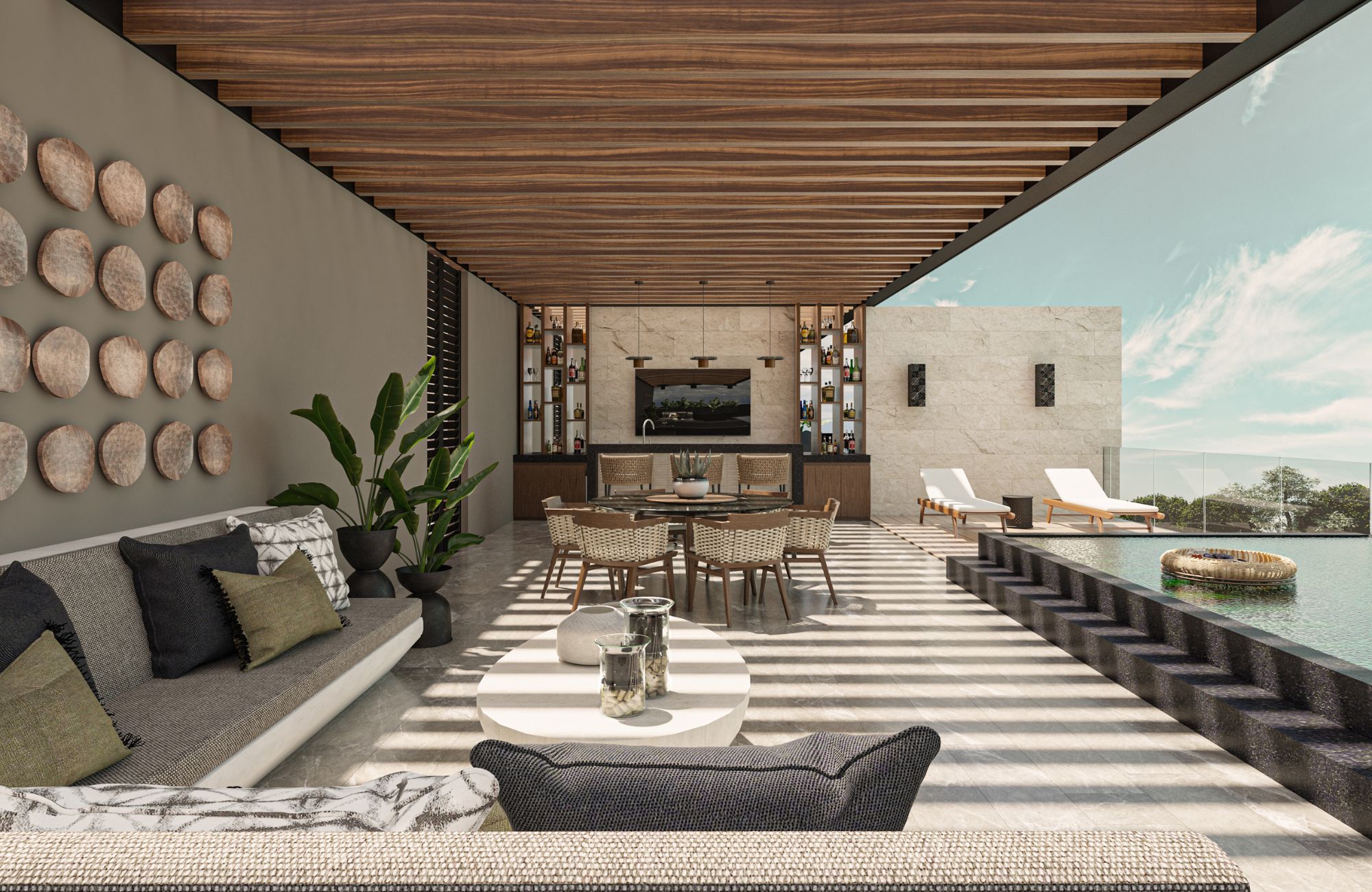 Penthouse with pool and Jacuzzi for sale, Cabo Norte, M&eacute;rida