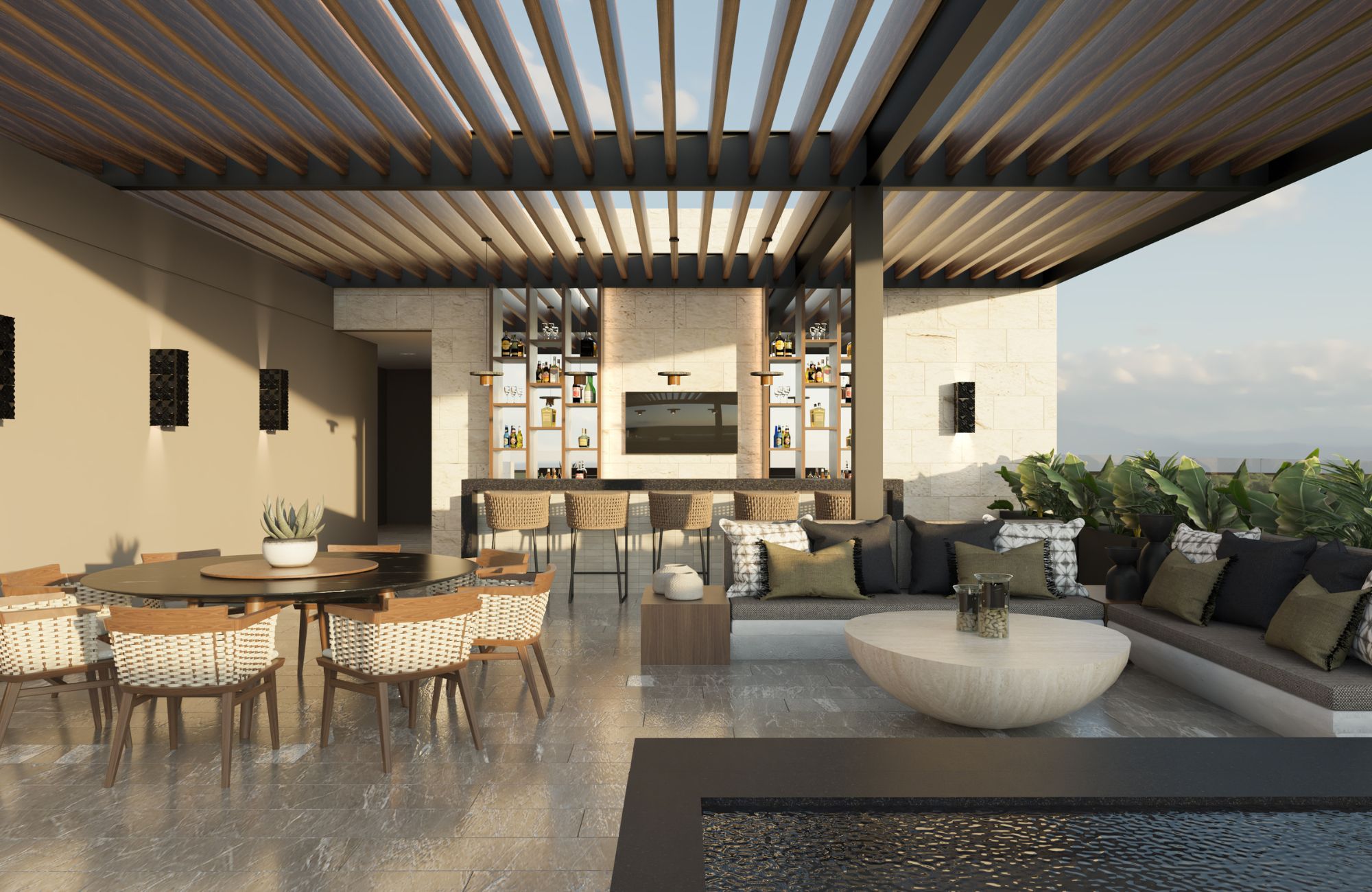 Penthouse with pool and Jacuzzi for sale, Cabo Norte, M&eacute;rida