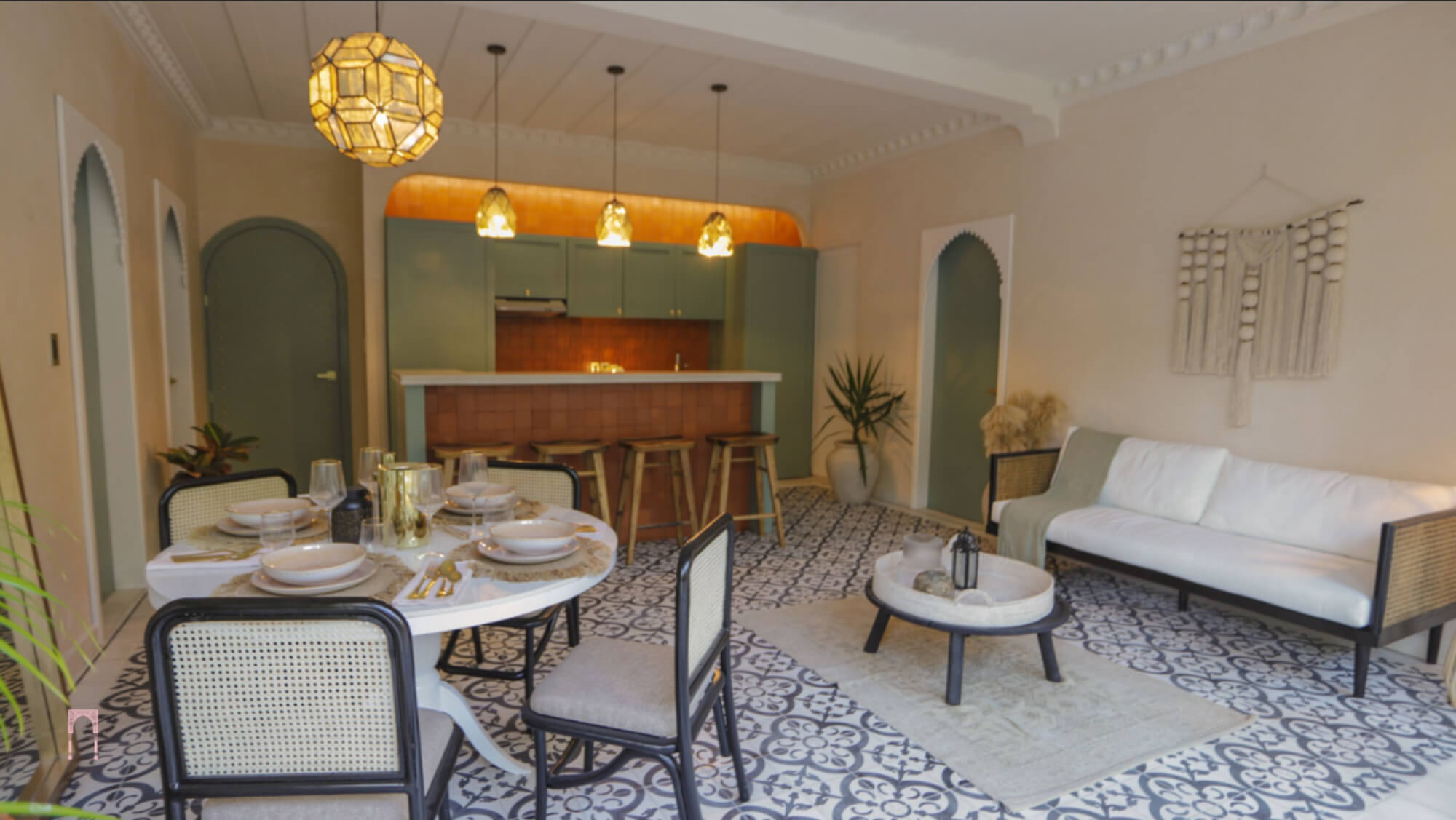 Condominium with private pool, common oceanview rooftop, for sale, Region 8, Tulum.