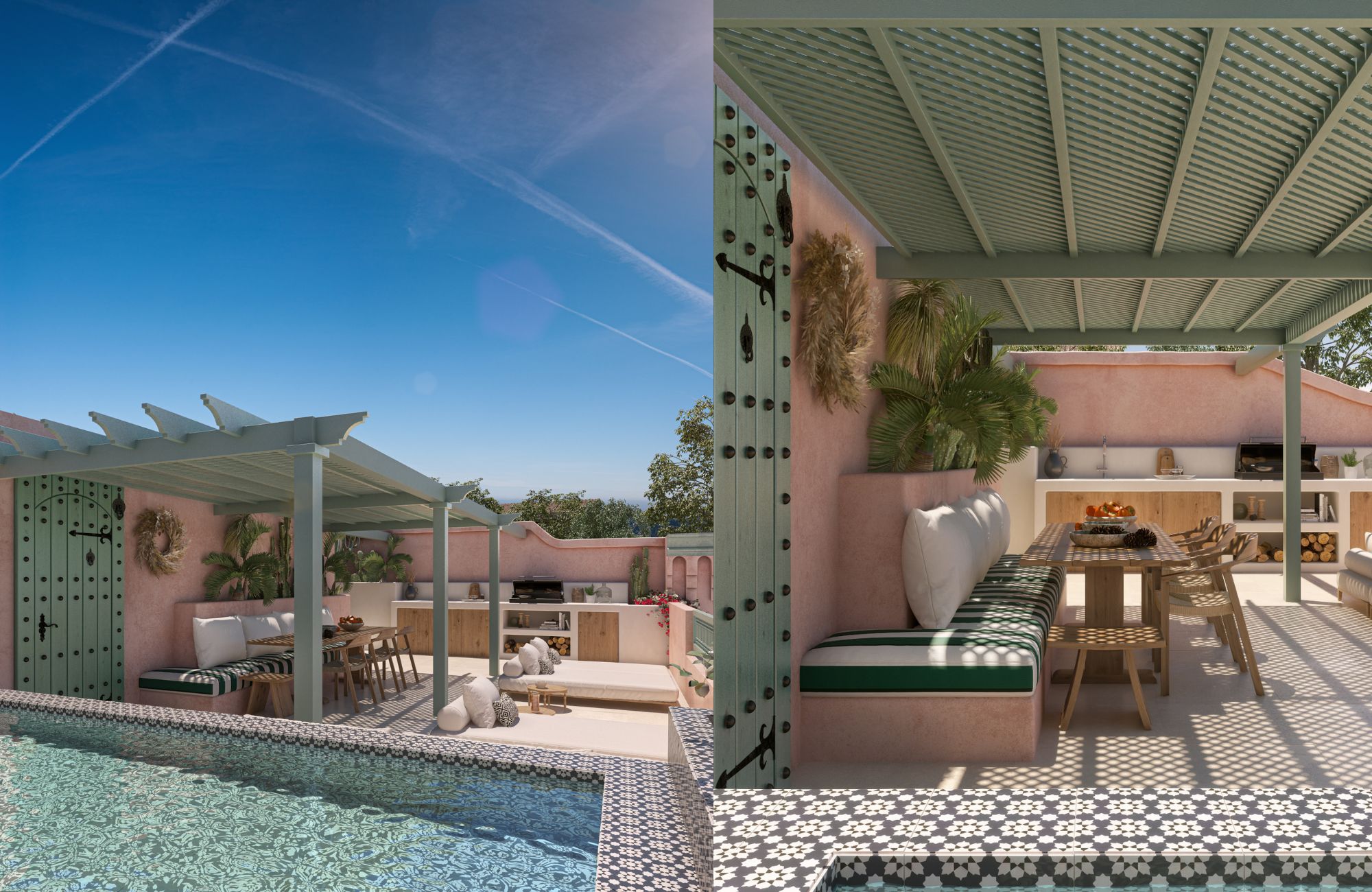 Condominium with private pool, common oceanview rooftop, for sale, Region 8, Tulum.