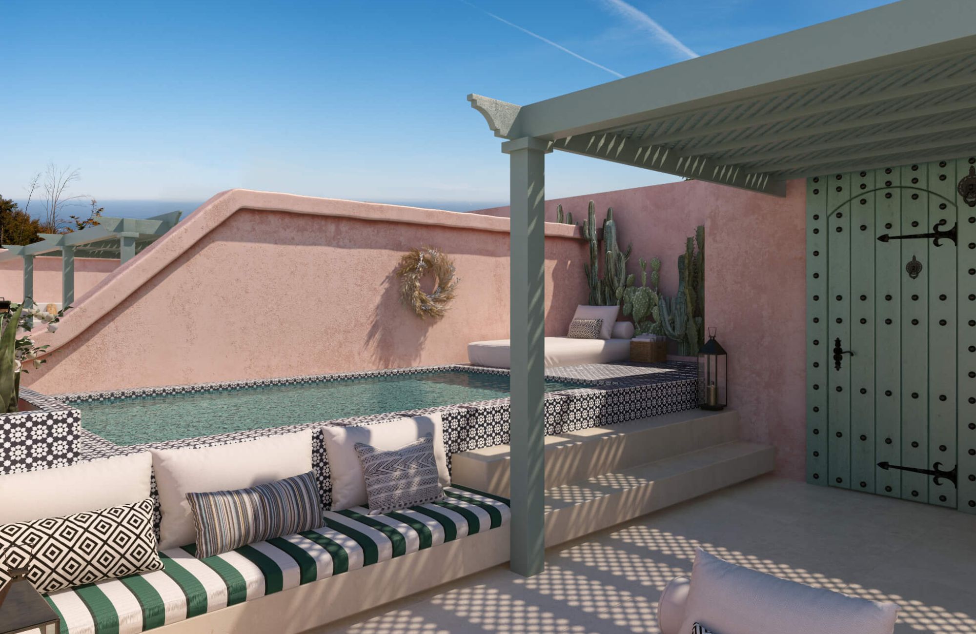 Condominium, full wall windows with green views, surrounded by trees, concierge, children area, yoga, gym, 958 m2 pool, and more amenities