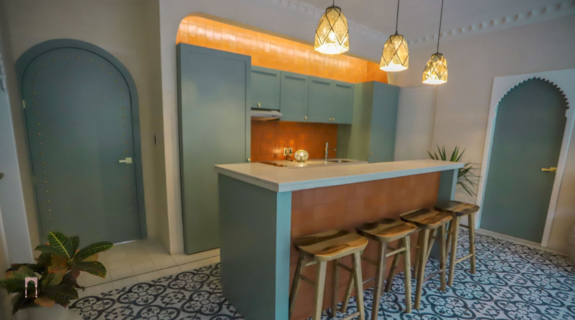 Second floor apartment with private pool, luxury finishes for sale in pueblo Zama, Tulum.