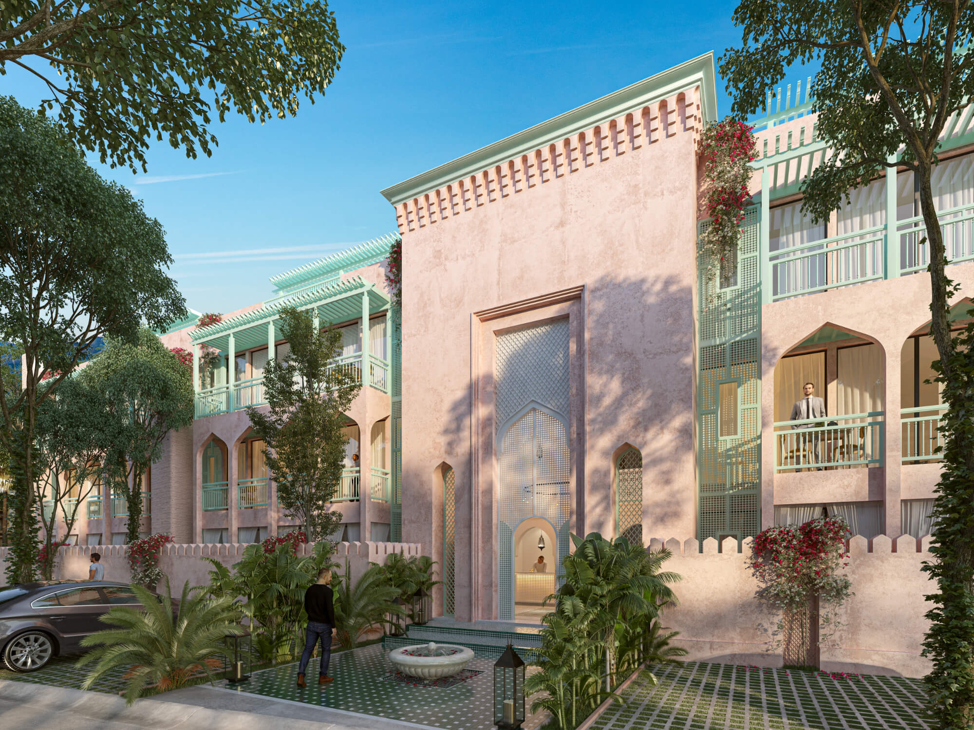 Second floor apartment with private pool, luxury finishes for sale in pueblo Zama, Tulum.