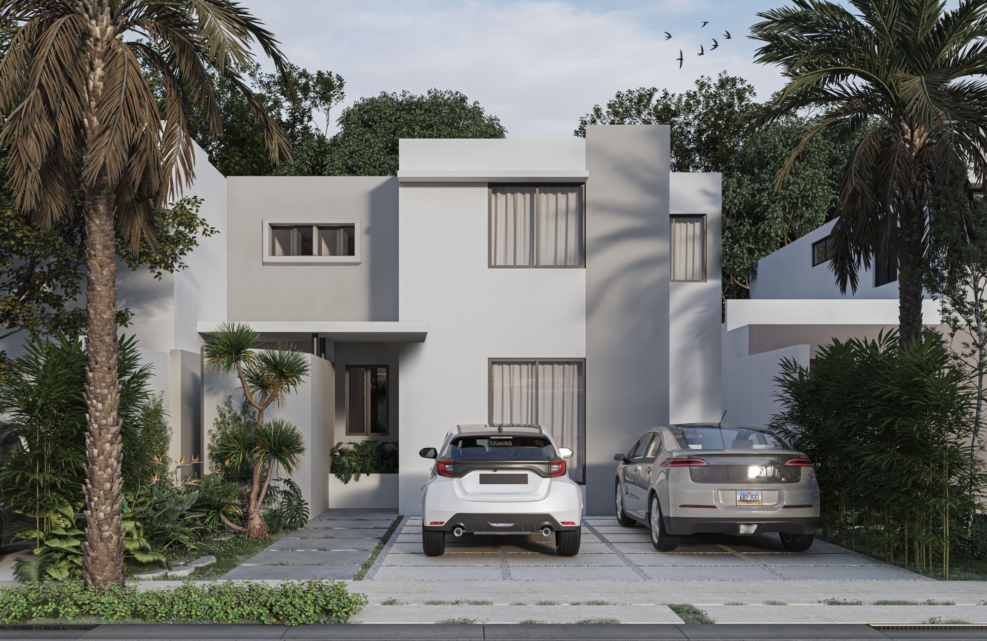 Residencia con jard&iacute;n, alberca privada y casa club, Zona Norte venta, Merida.