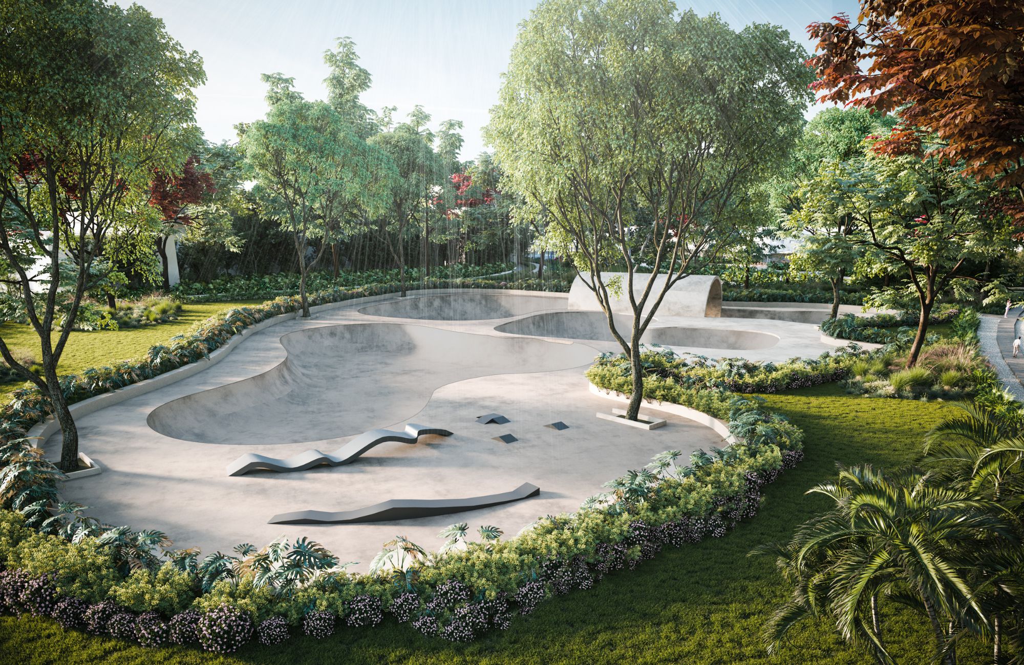 Residencia con jard&iacute;n, alberca privada y casa club, Zona Norte venta, Merida.