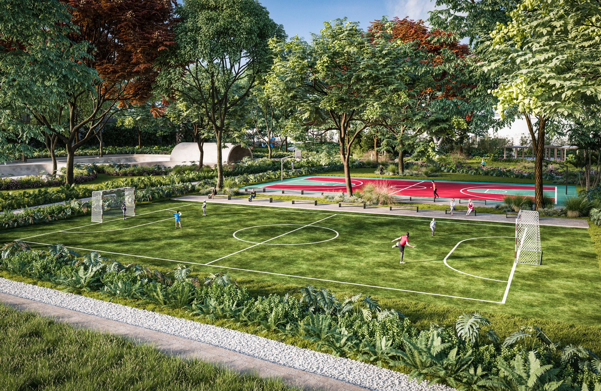 Residencia con jard&iacute;n, alberca privada y casa club, Zona Norte venta, Merida.