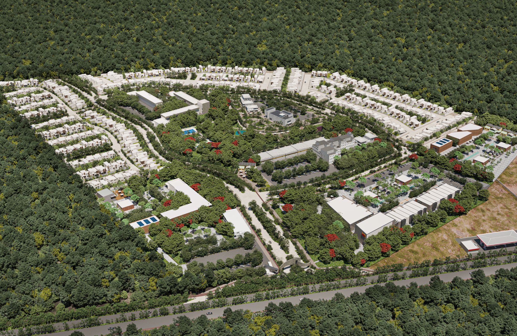 Residencia con jard&iacute;n, alberca privada y casa club, Zona Norte venta, Merida.