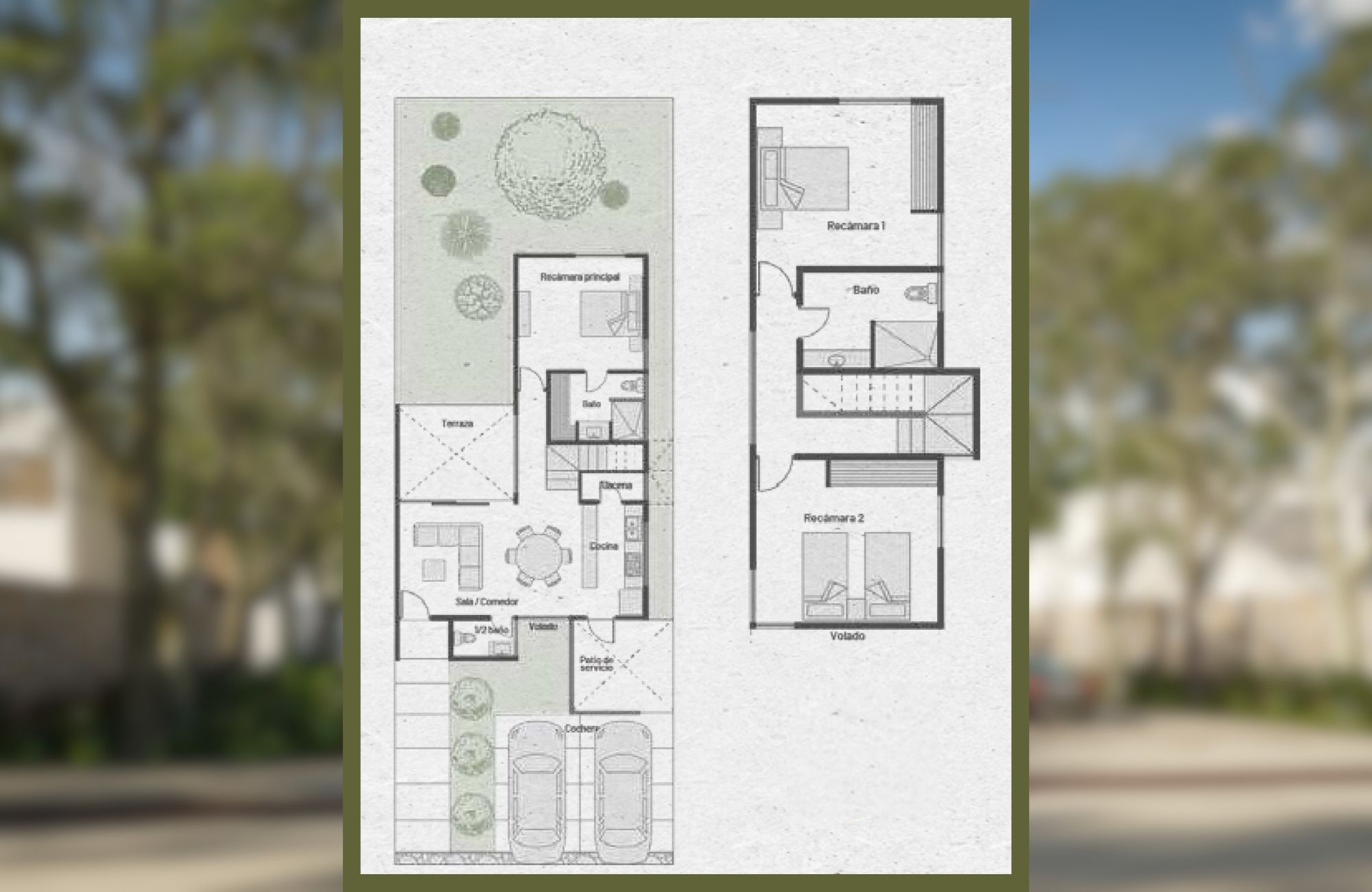 House for sale with garden, terrace, pre-construction, CD Caucel, M&eacute;rida