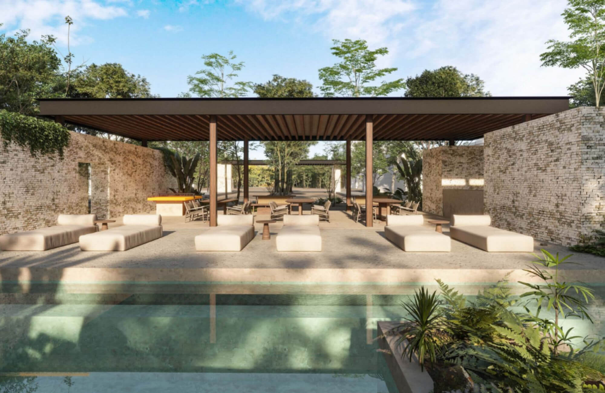 House with private pool in Tulum Downtown