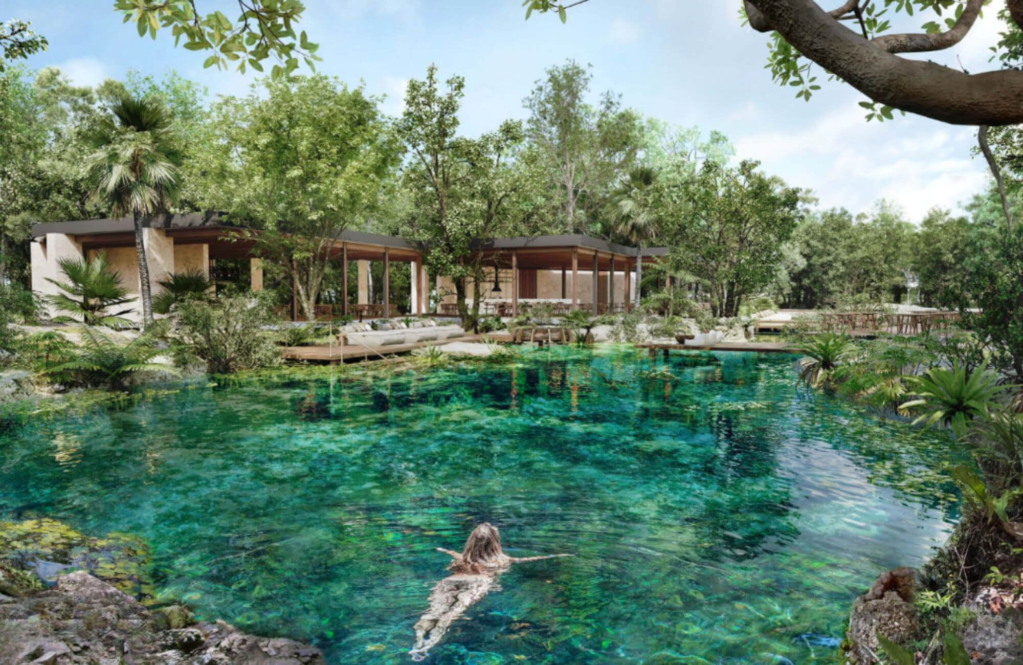 House with garden and private pool for sale on Avenida Coba, Tulum