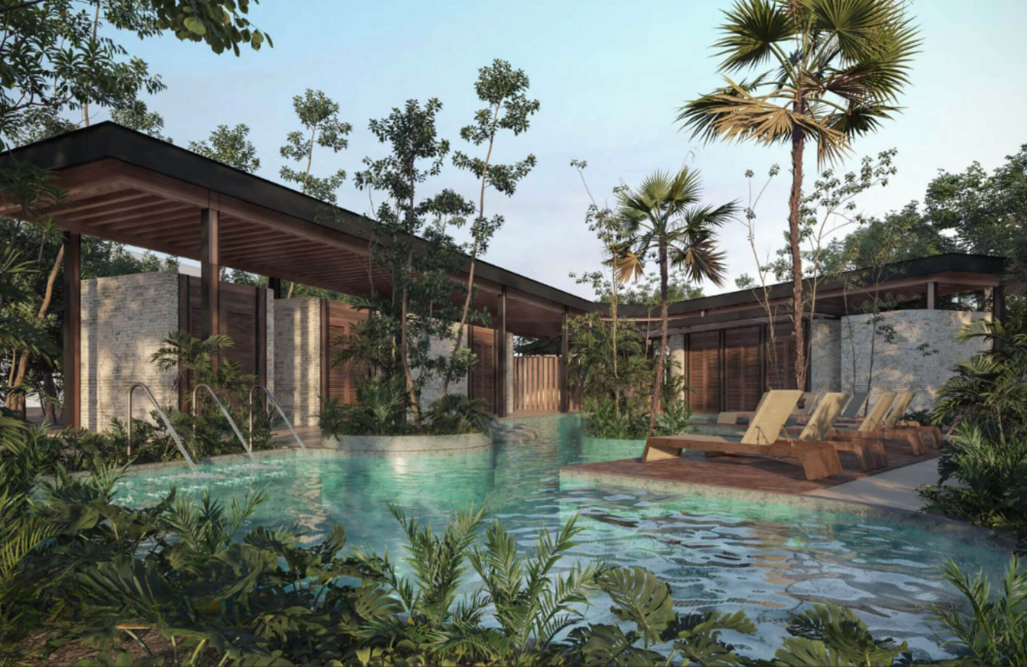 Multifamily land of 2,095 m2 in a luxury residential area for sale, Region 11, Tulum.