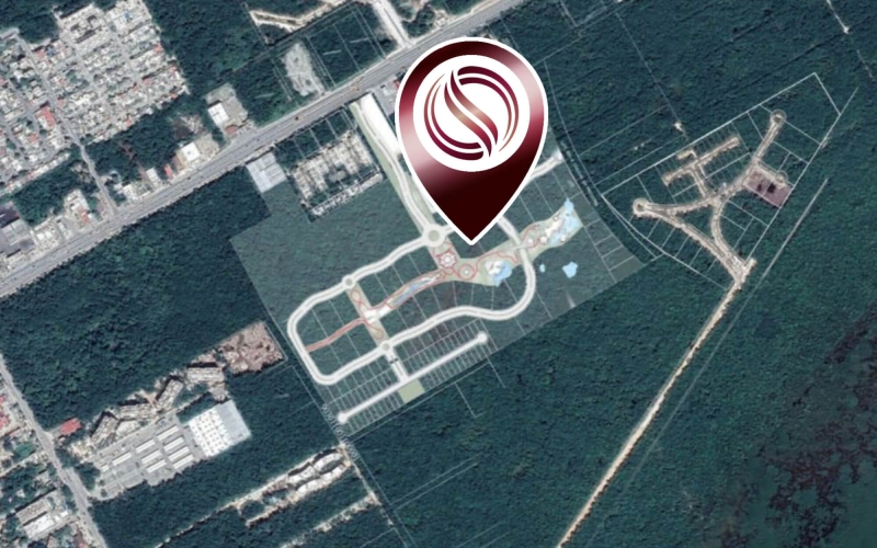 Multifamily land of 2,516 m2 in a luxury residential area for sale, Region 11, Tulum.