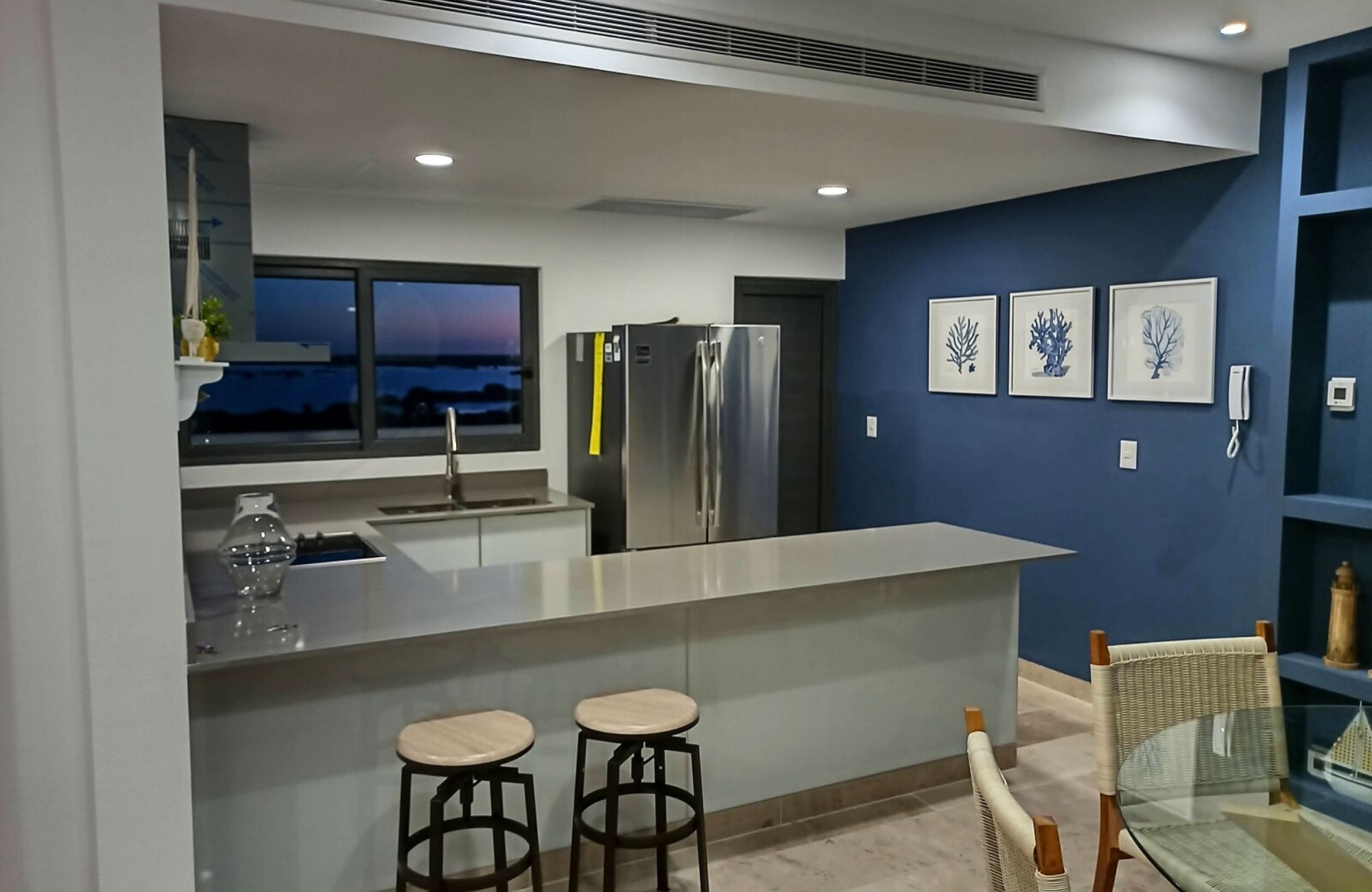 Condo con alberca frente al mar con terraza, en venta San crisanto Yucatan