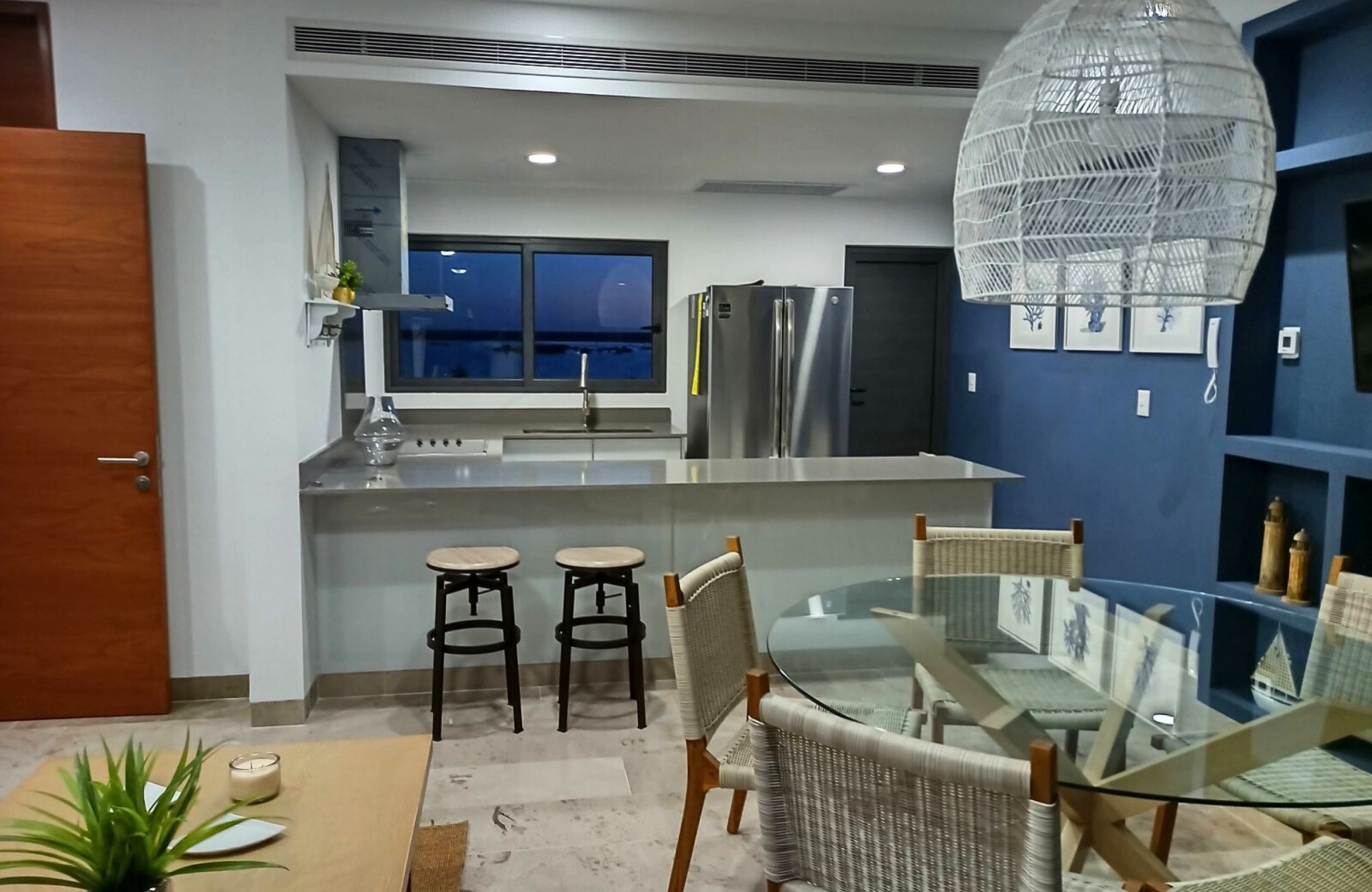 Condo con alberca frente al mar con terraza, en venta San crisanto Yucatan