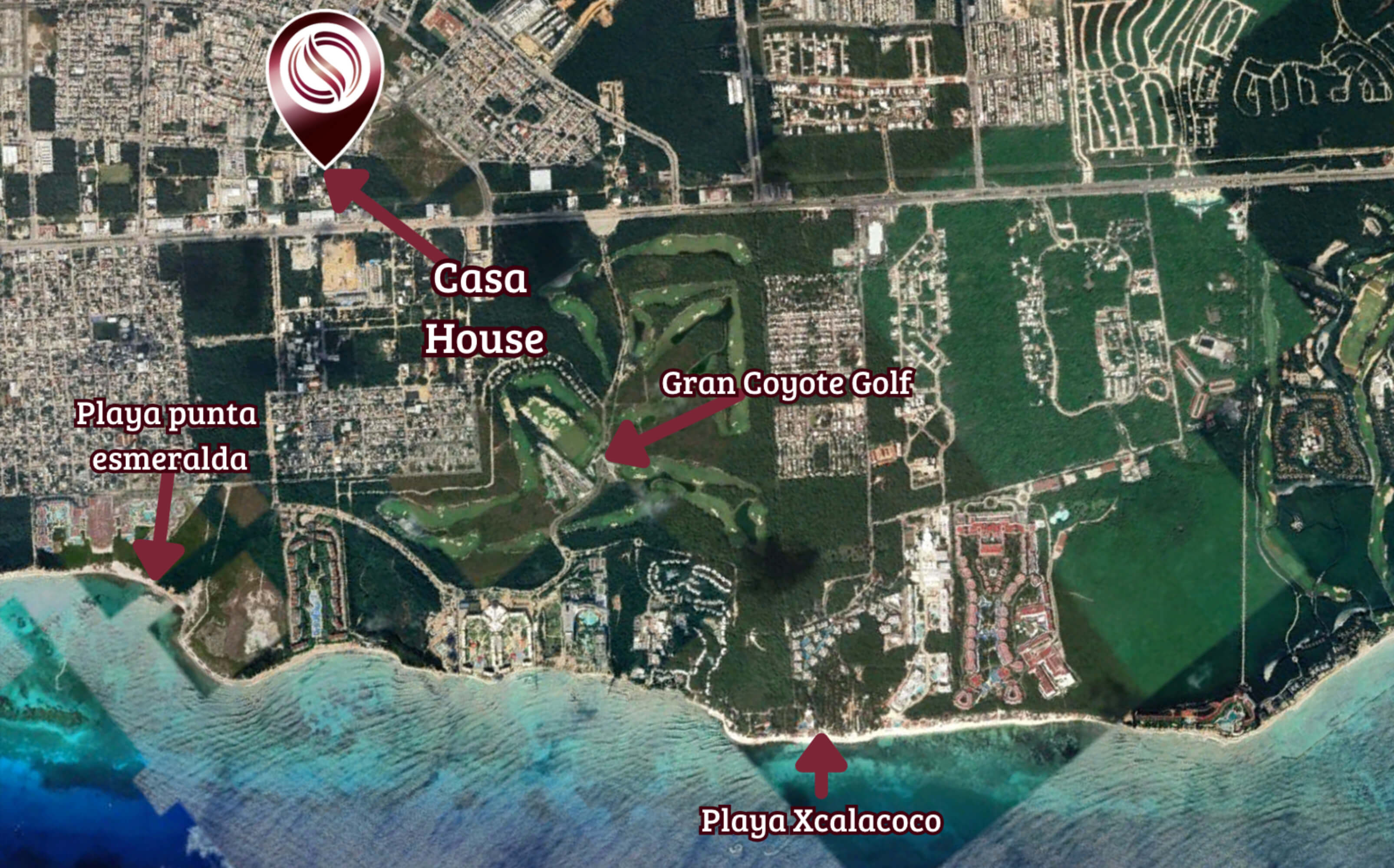 House in Residential Area with Pool and Pet Park, for Sale, Downtown Zone, Playa del Carmen.