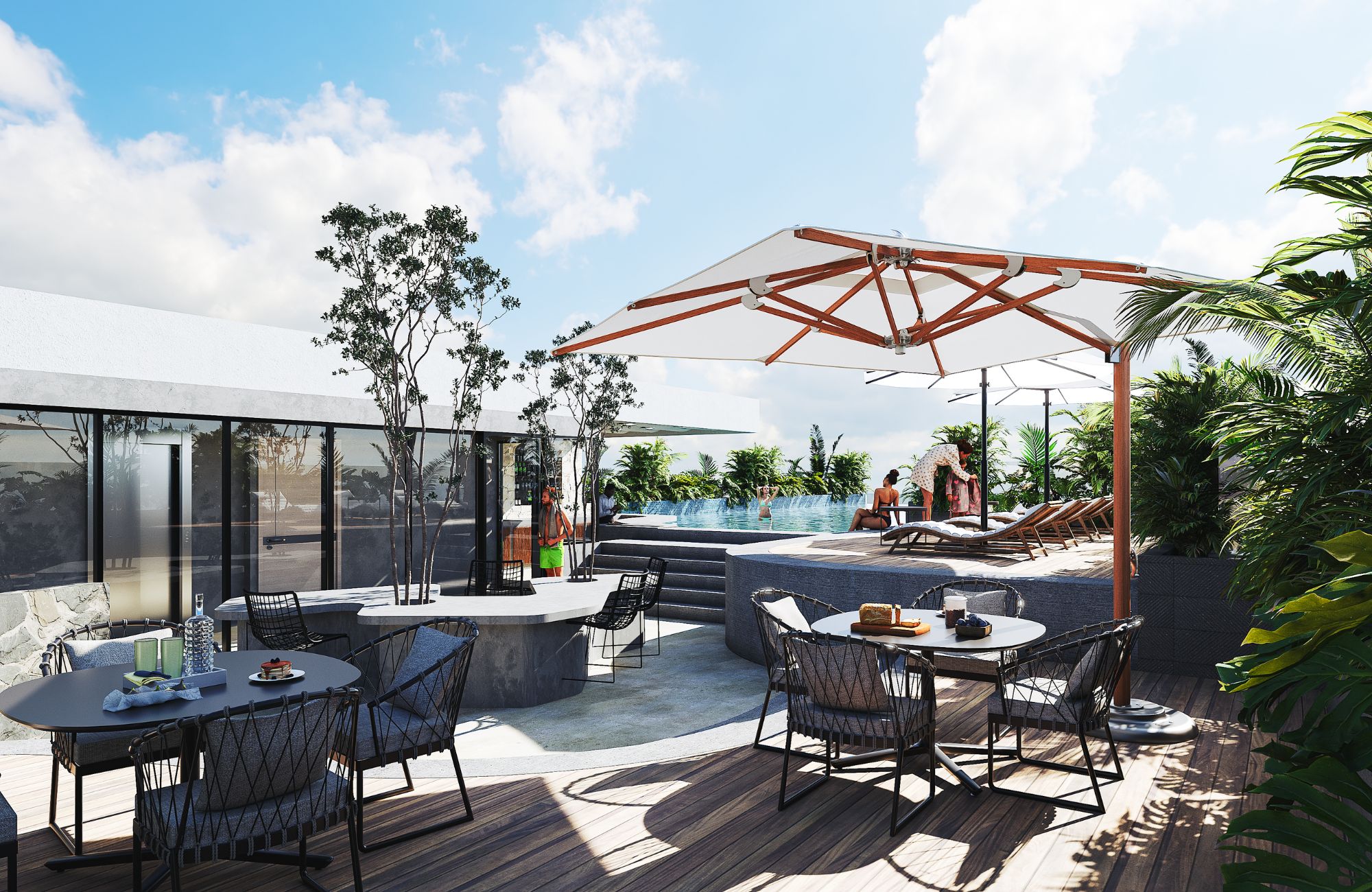 Condo with Den and 50+ Amenities for sale, Parque Canc&uacute;n, Canc&uacute;n