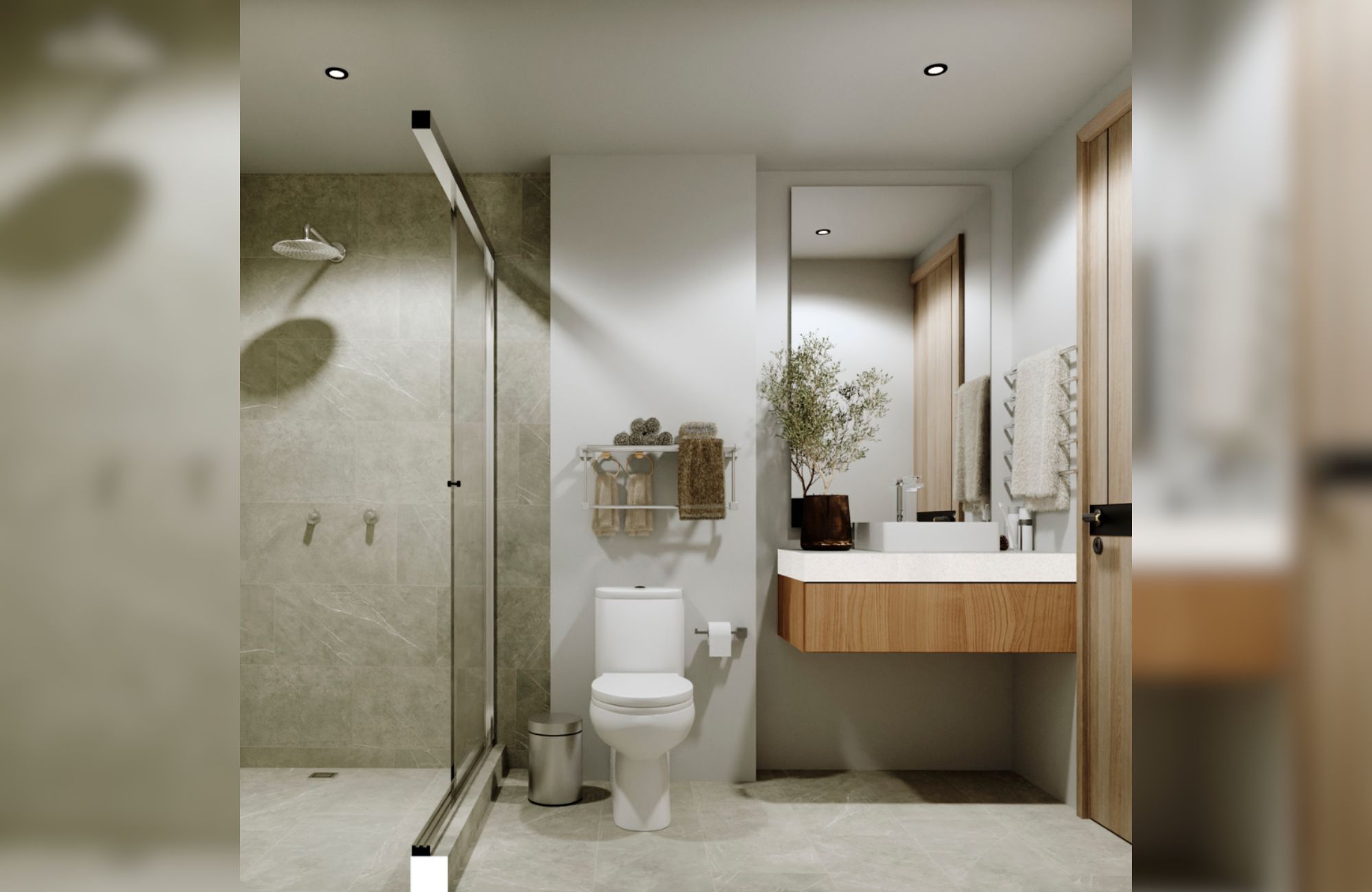 Apartment with lock off system,  infinity pool, pet spa, cowork, gym, pre-construction, on Nader Avenue, Cancun, for sale.