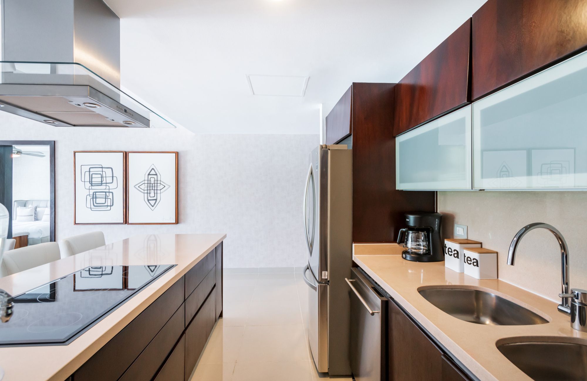 Golf-course view condo in The Village, for sale, Corasol, Playa del Carmen