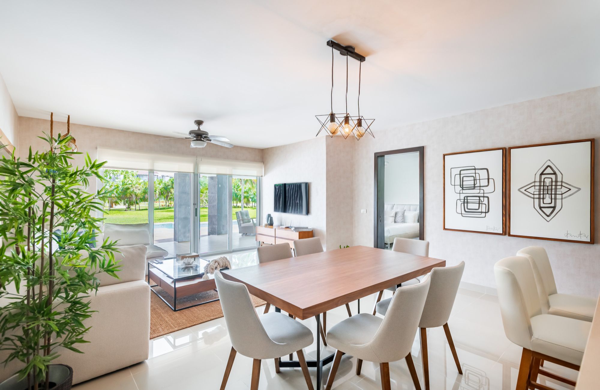 Golf-course view condo in The Village, for sale, Corasol, Playa del Carmen