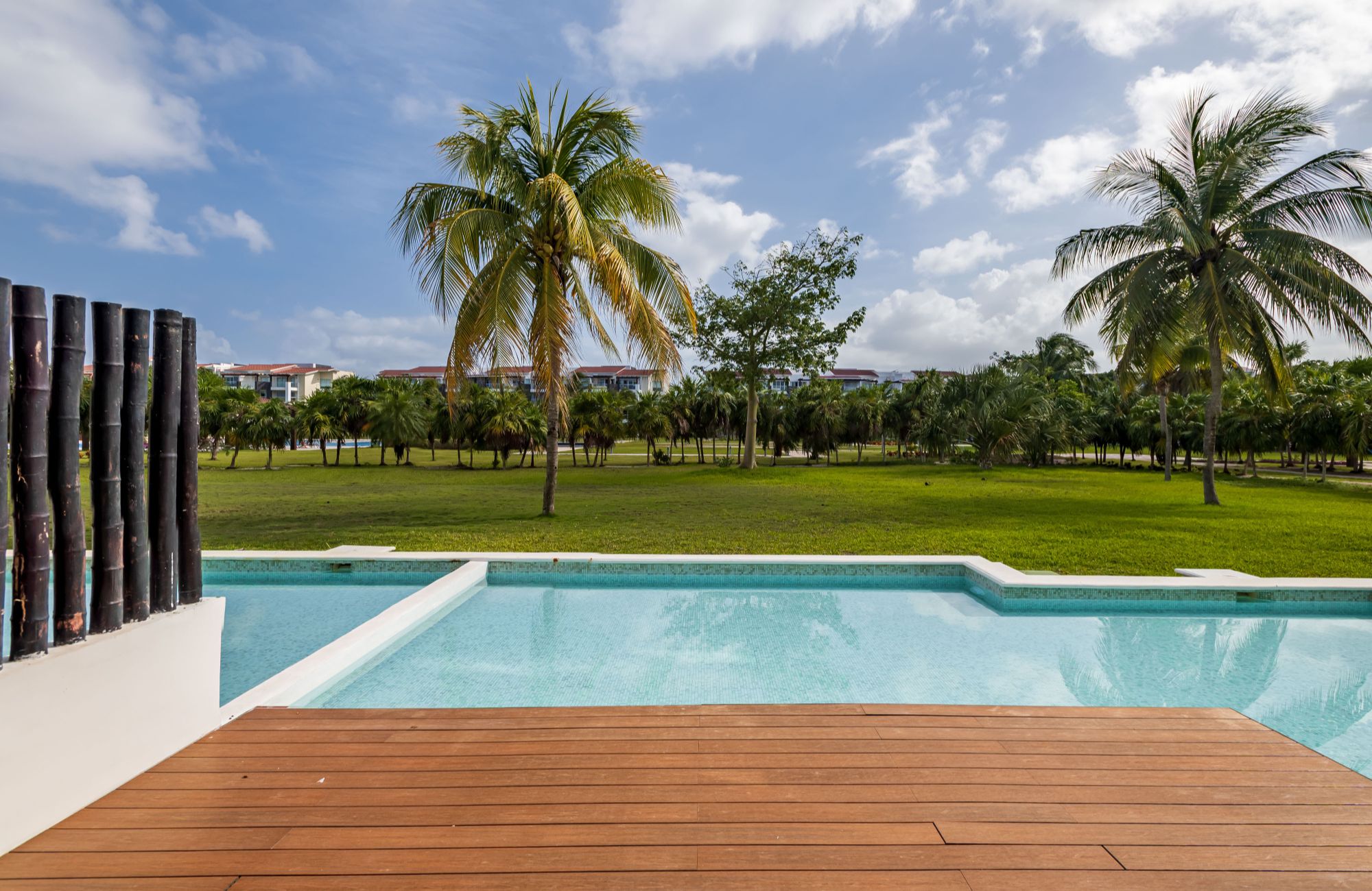 Golf-course view condo in The Village, for sale, Corasol, Playa del Carmen