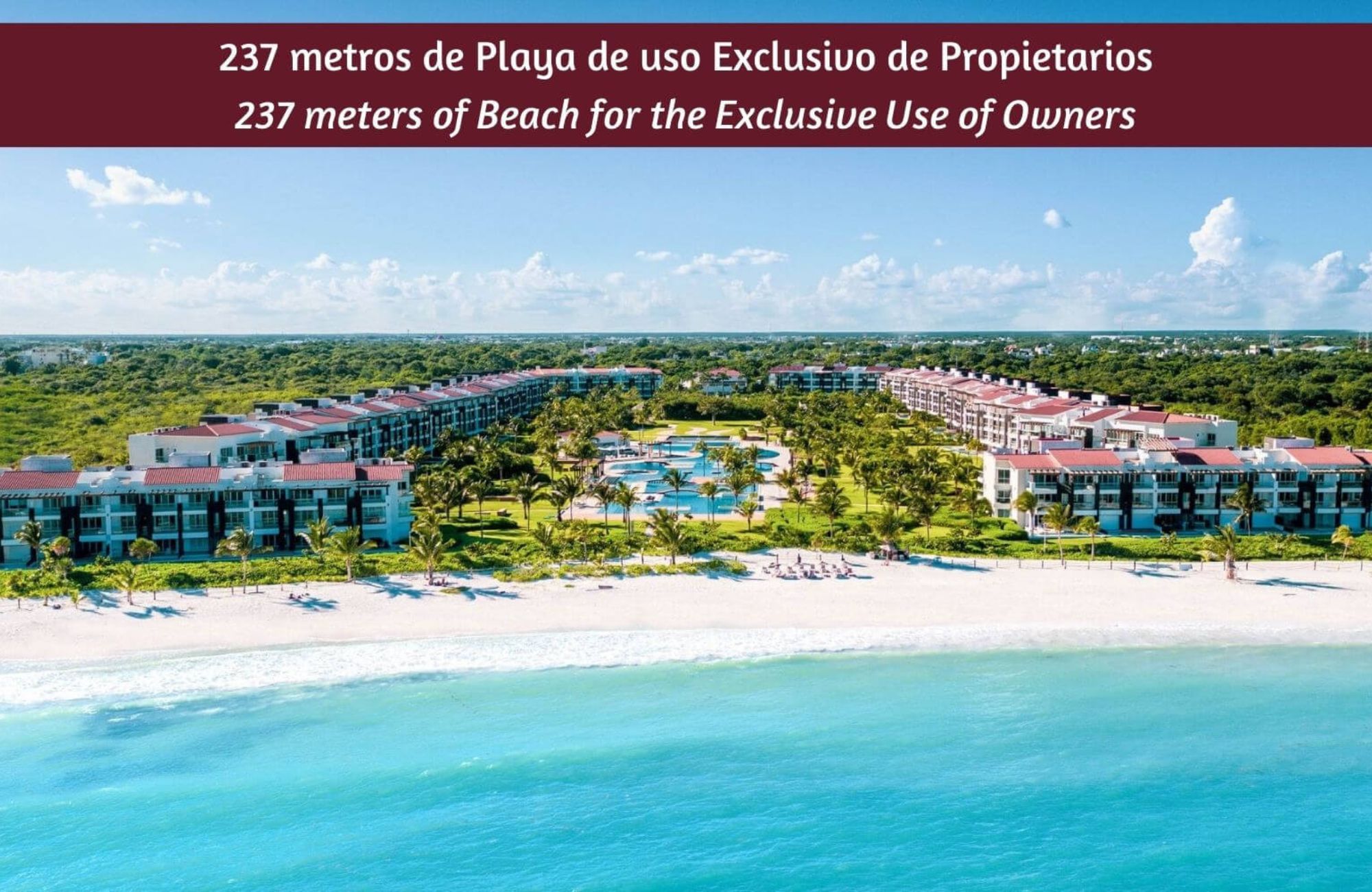 Golf-course view condo in The Village, for sale, Corasol, Playa del Carmen