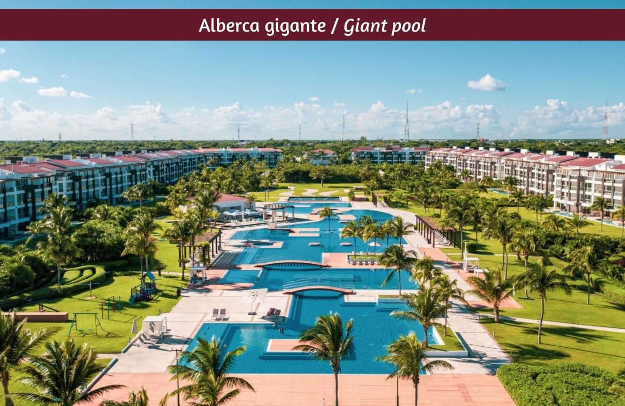 Golf-course view condo in The Village, for sale, Corasol, Playa del Carmen