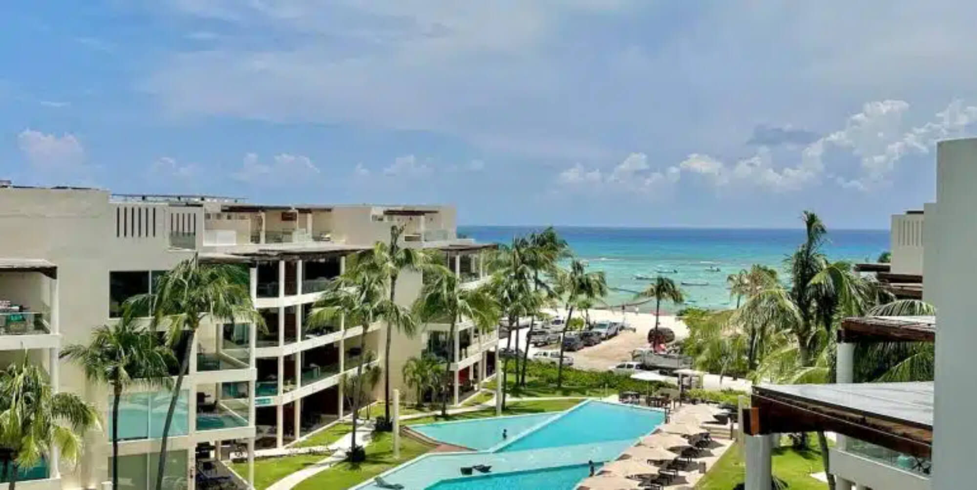 Condo steps from the beach for sale, downtown Playa del Carmen