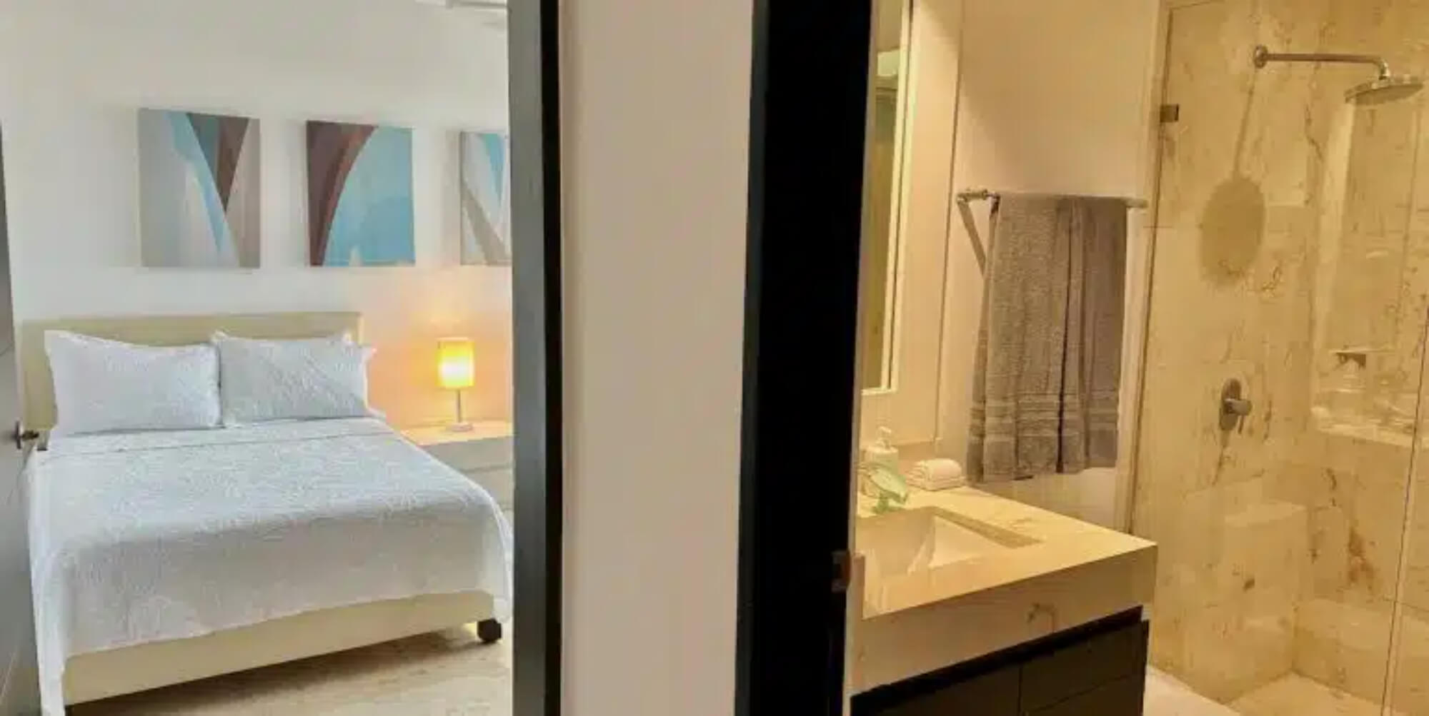 Condo steps from the beach for sale, downtown Playa del Carmen