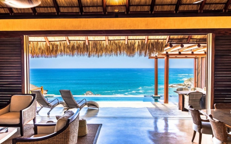 Luxury Villa with Ocean View for Sale, Private Pool, La Bocana, Huatulco
