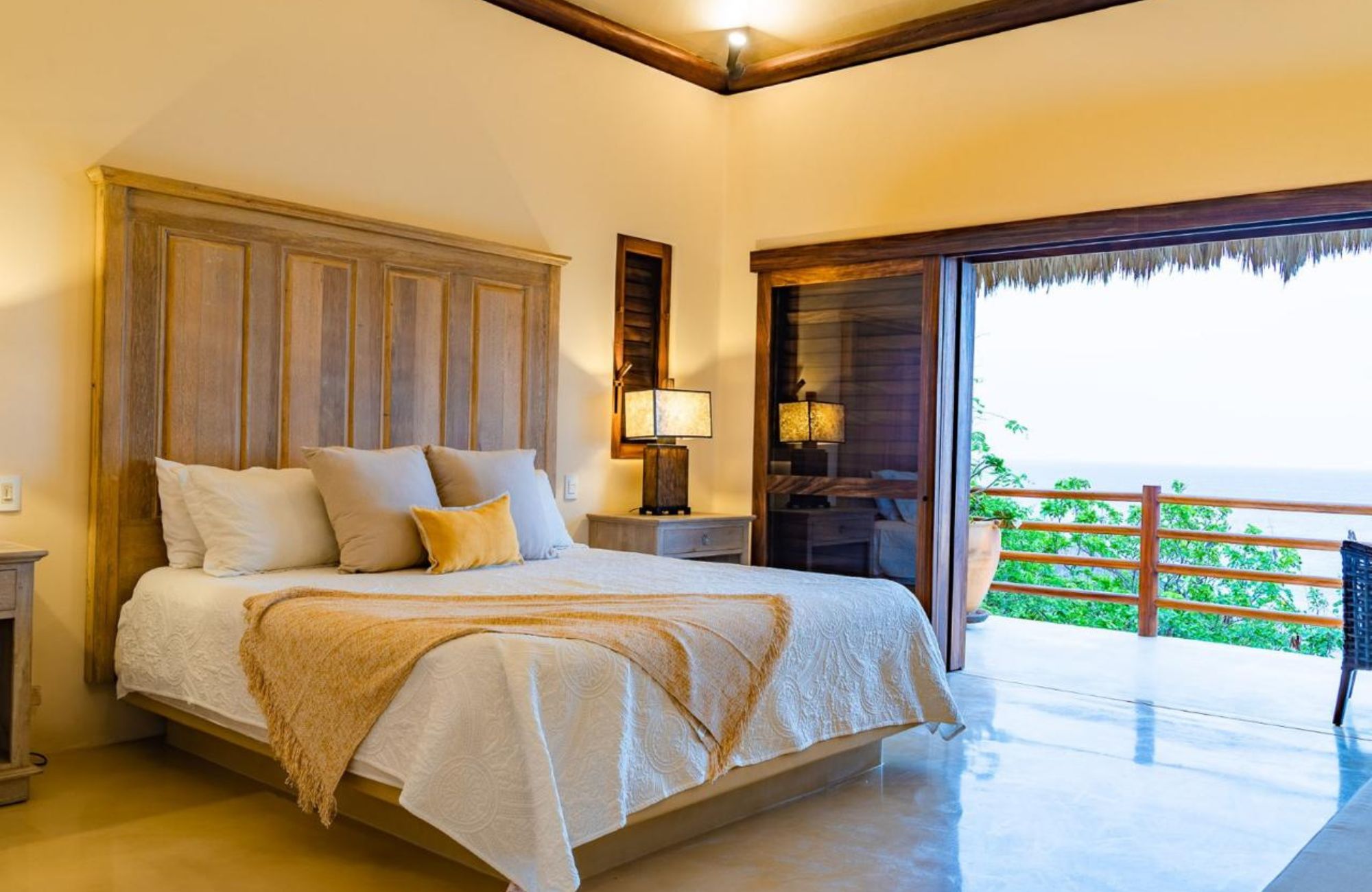 Luxury beachfront villa with ocean view, with Mezcal bar on the ground floor, zoned for commercial use for sale, La Bocana, Huatulco