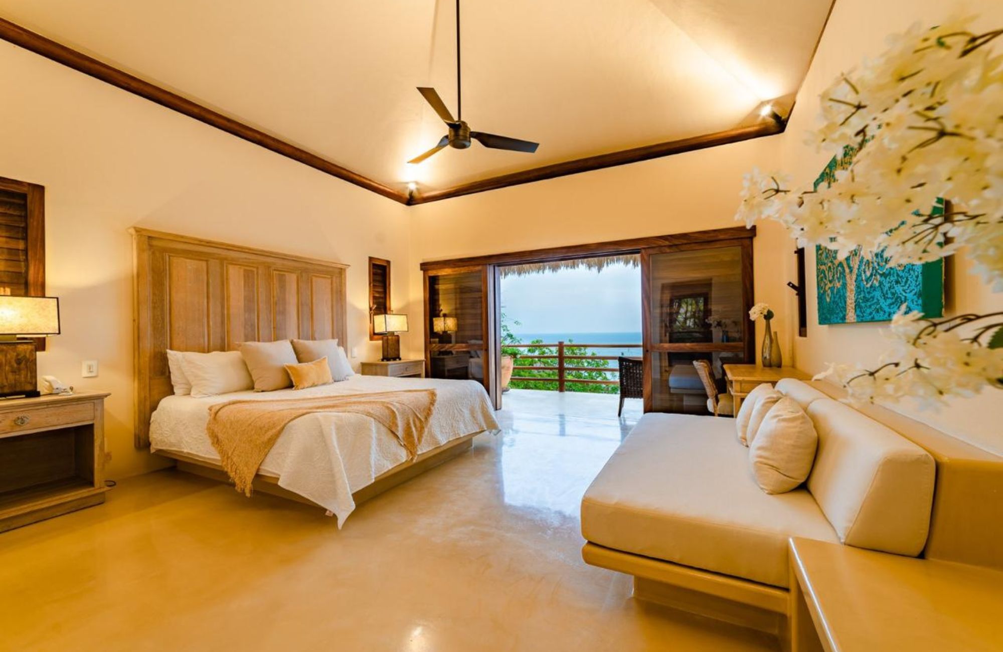 Luxury beachfront villa with ocean view, with Mezcal bar on the ground floor, zoned for commercial use for sale, La Bocana, Huatulco