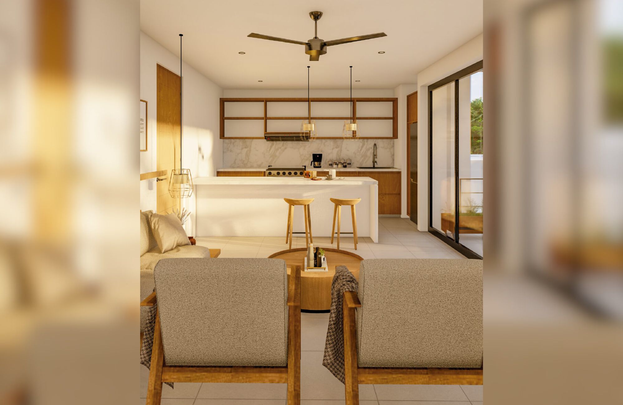 Apartment with Common Pool, Tennis Court, for Sale, La Crucecita, Huatulco.