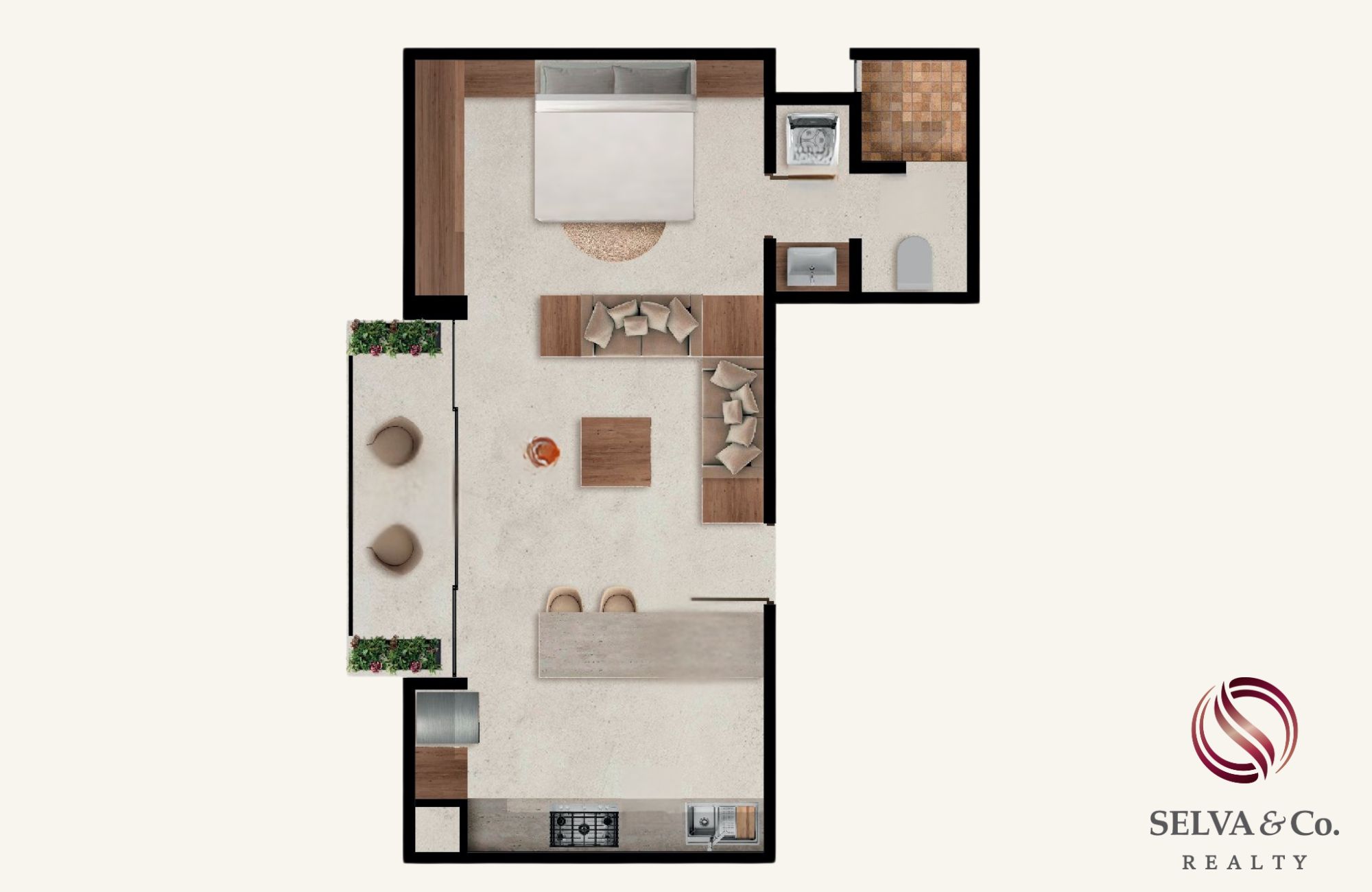 Apartment with Common Pool, Tennis Court, for Sale, La Crucecita, Huatulco.