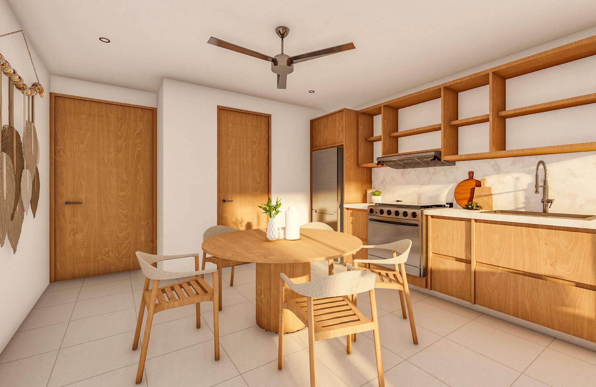 Fully furnished two-level loft-style studio for sale, Santa Cruz, Huatulco