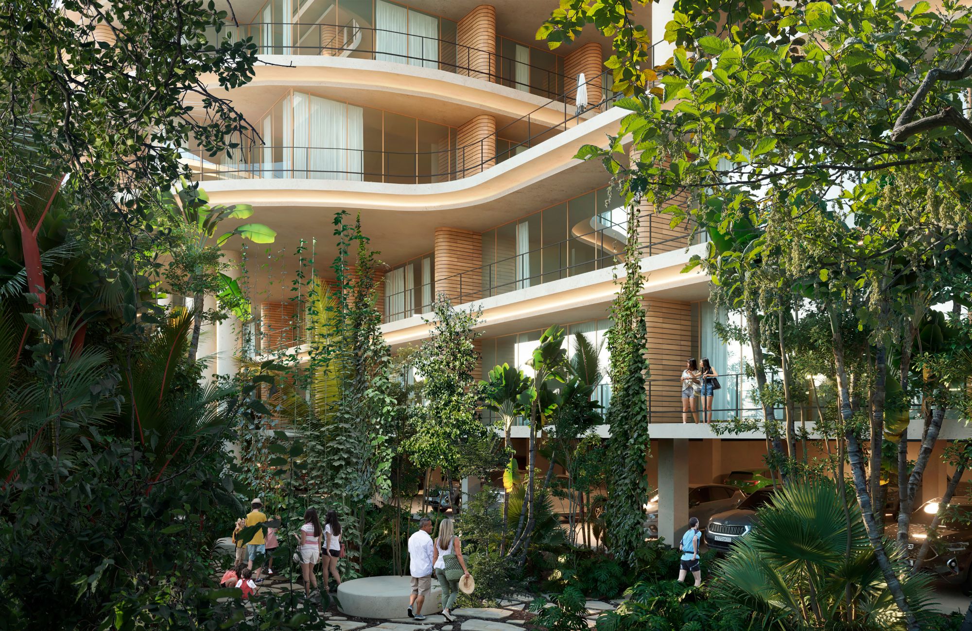 Condo for sale worh beach club, golf, pool, in Corasol, Playa del Carmen.