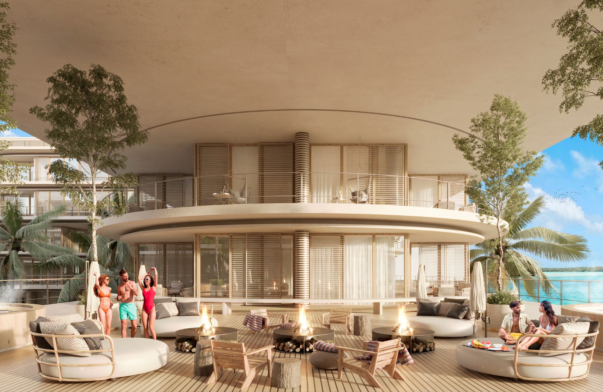 Condo near the beach with amenities for sale, downtown Playa del Carmen