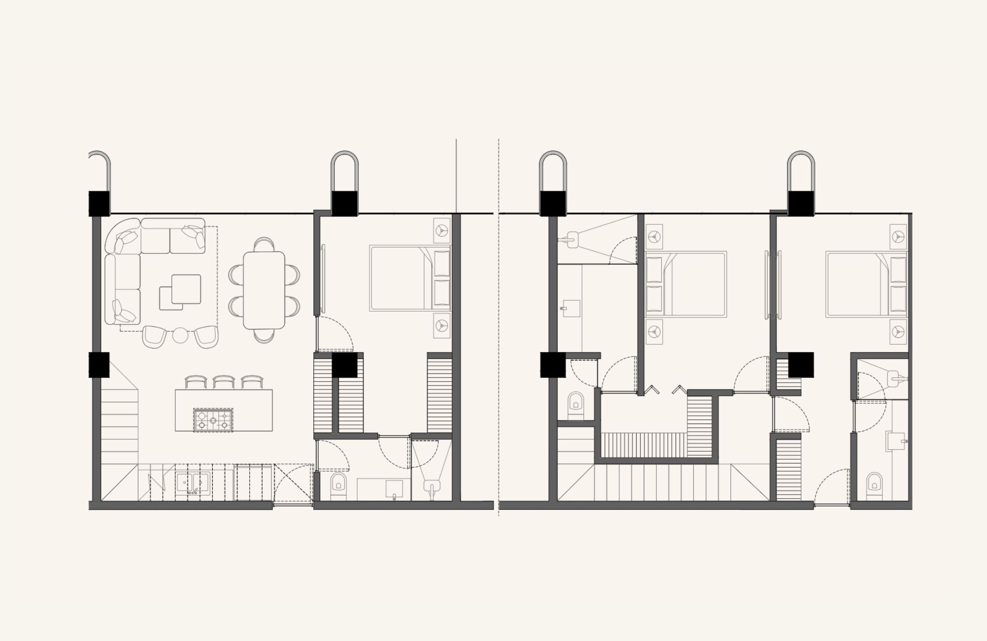 Condominium just steps from the beach for sale, downtown Playa del Carmen
