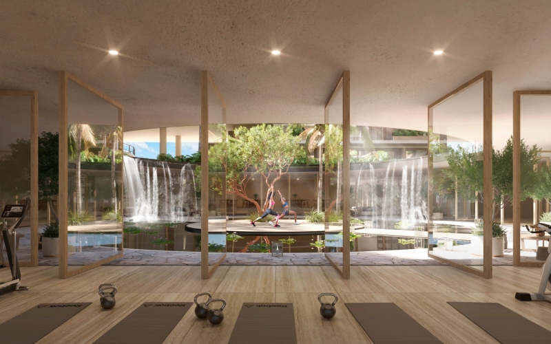 Departamento en venta, vista al mar, pre-construcci&oacute;n, Centro, Playa del Carmen