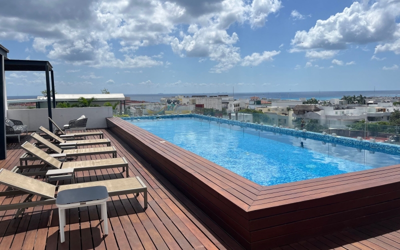 Apartment with Terrace for Sale, Quinta Avenida, Playa del Carmen