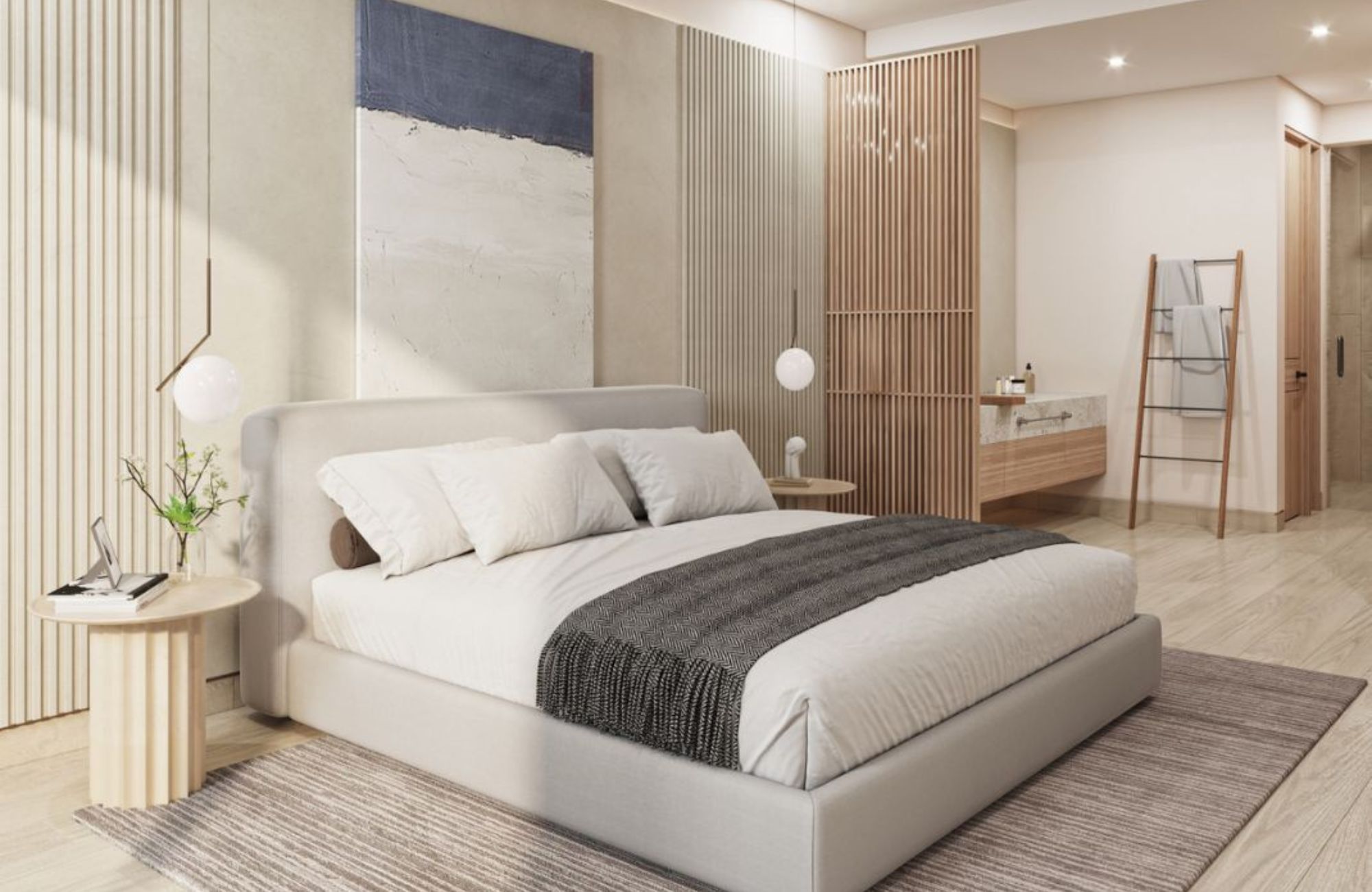 Beachfront condo with private Jacuzzi, furnished, pre-construction, for sale in Puerto Morelos.