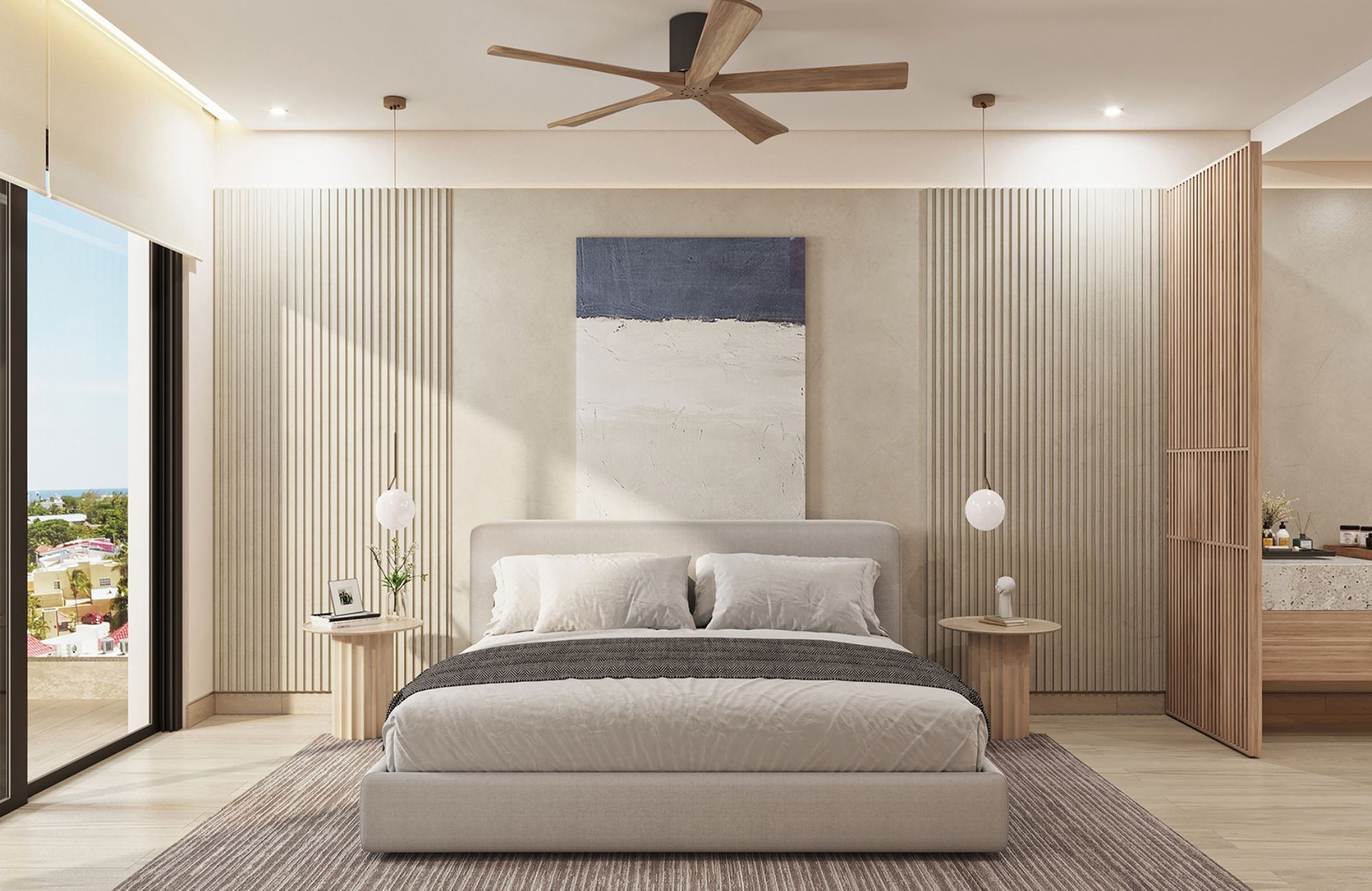 Departamento con servicio de hotel, en venta, Frente al mar, Puerto Morelos.