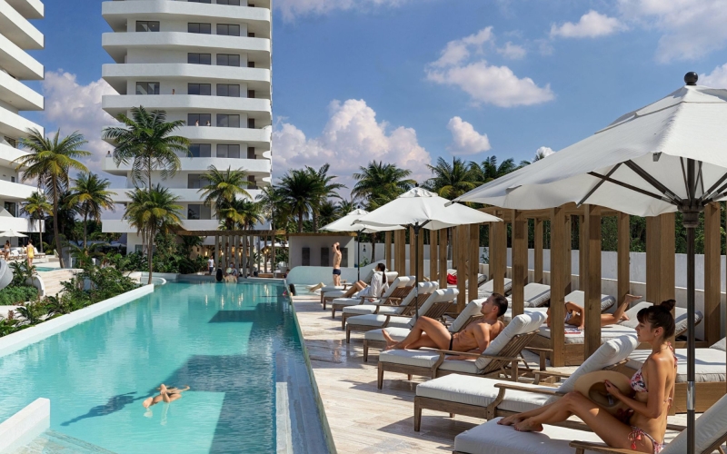 Condo for sale, more than 30 amenities, panoramic views, Boulevard Colosio, Canc&uacute;n