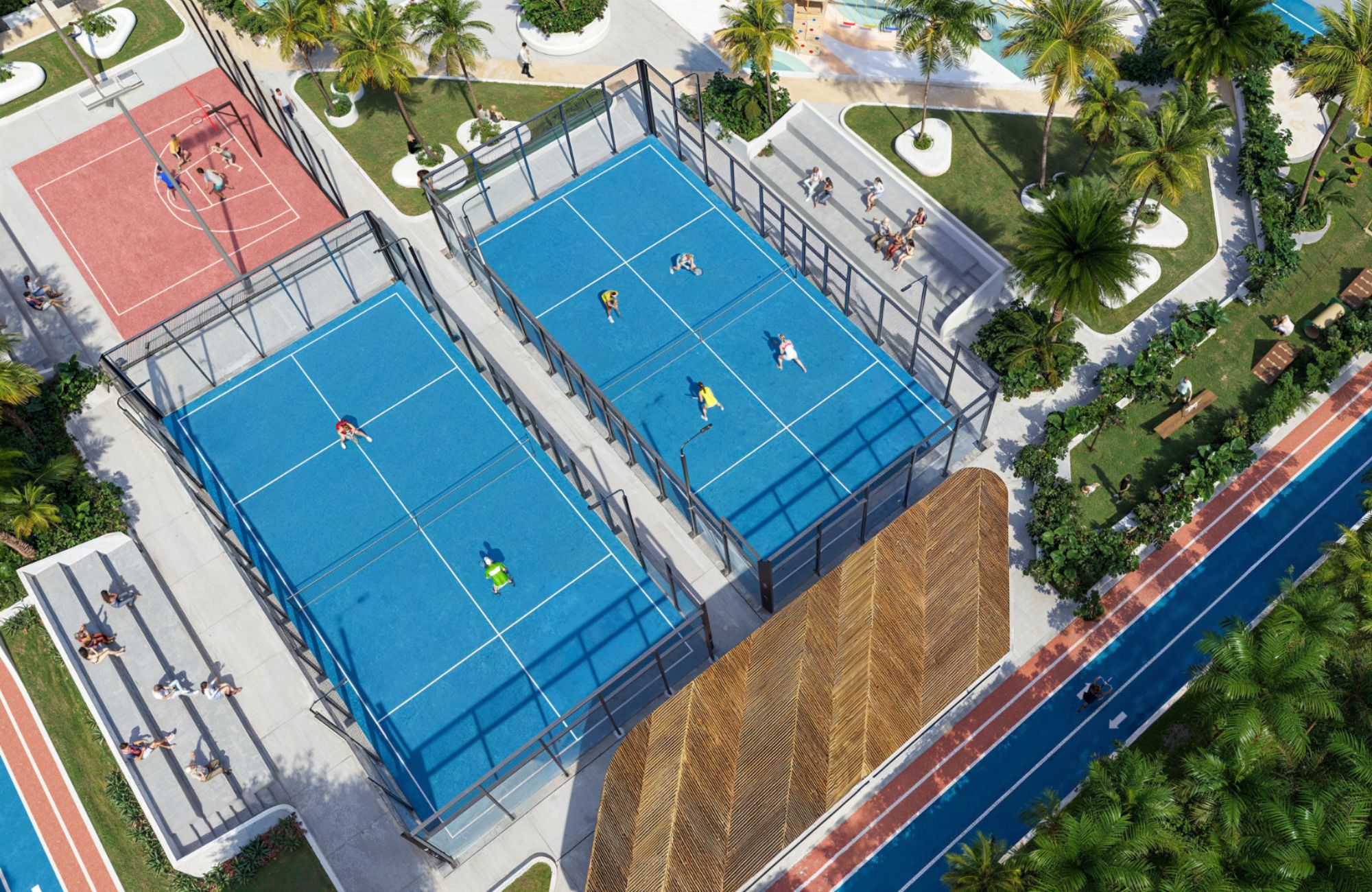 Condo for sale with balcony and amenities, swimming pool, gym, yoga area, barbecue area, coworking, childrens play area and more