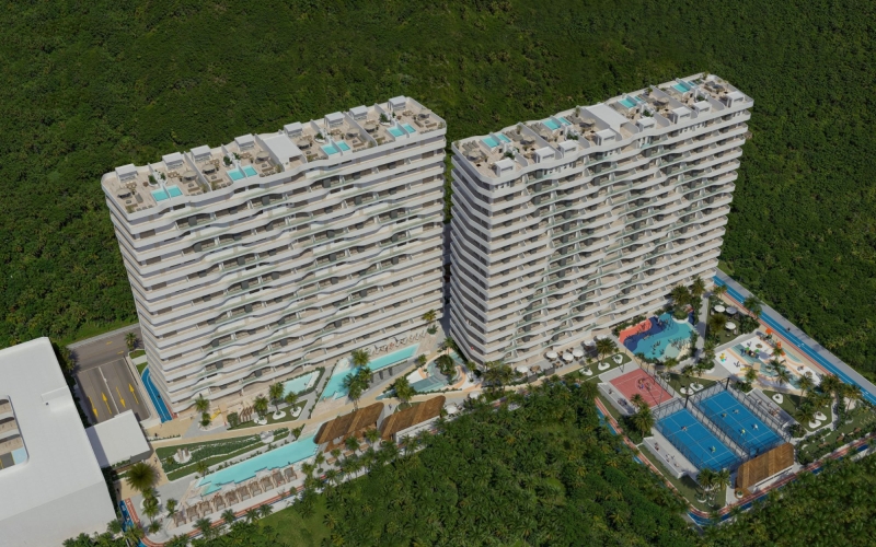Condo with more than 30 amenities, panoramic views, for sale, Boulevard Colosio, Canc&uacute;n