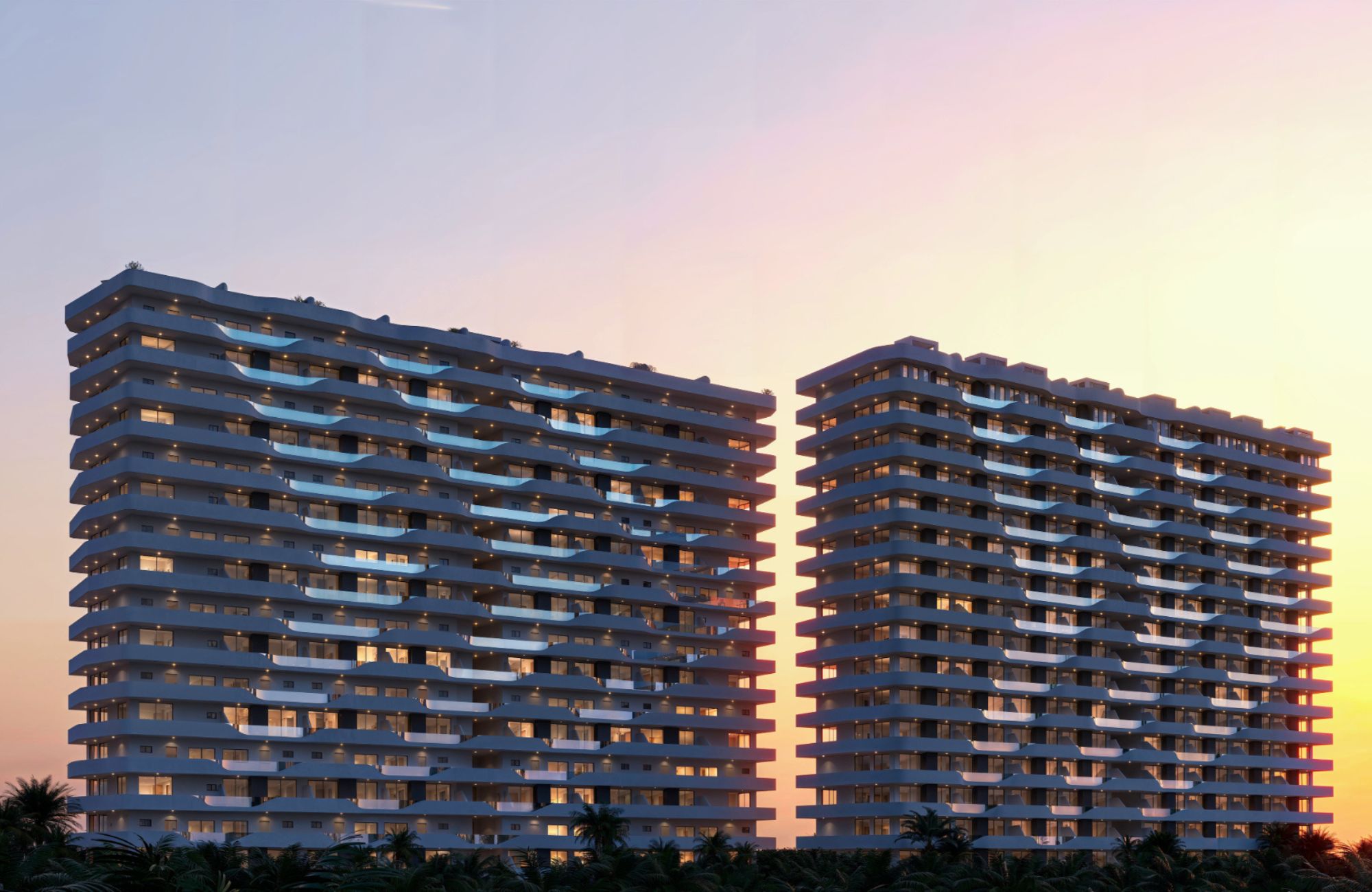 Spacious luxury apartment in the center of Cancun, with amenities: spa, pool, beauty salon, childrens club.