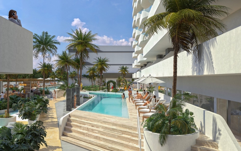 Condo for sale, panoramic views, over 30 amenities, Boulevard Colosio, Canc&uacute;n