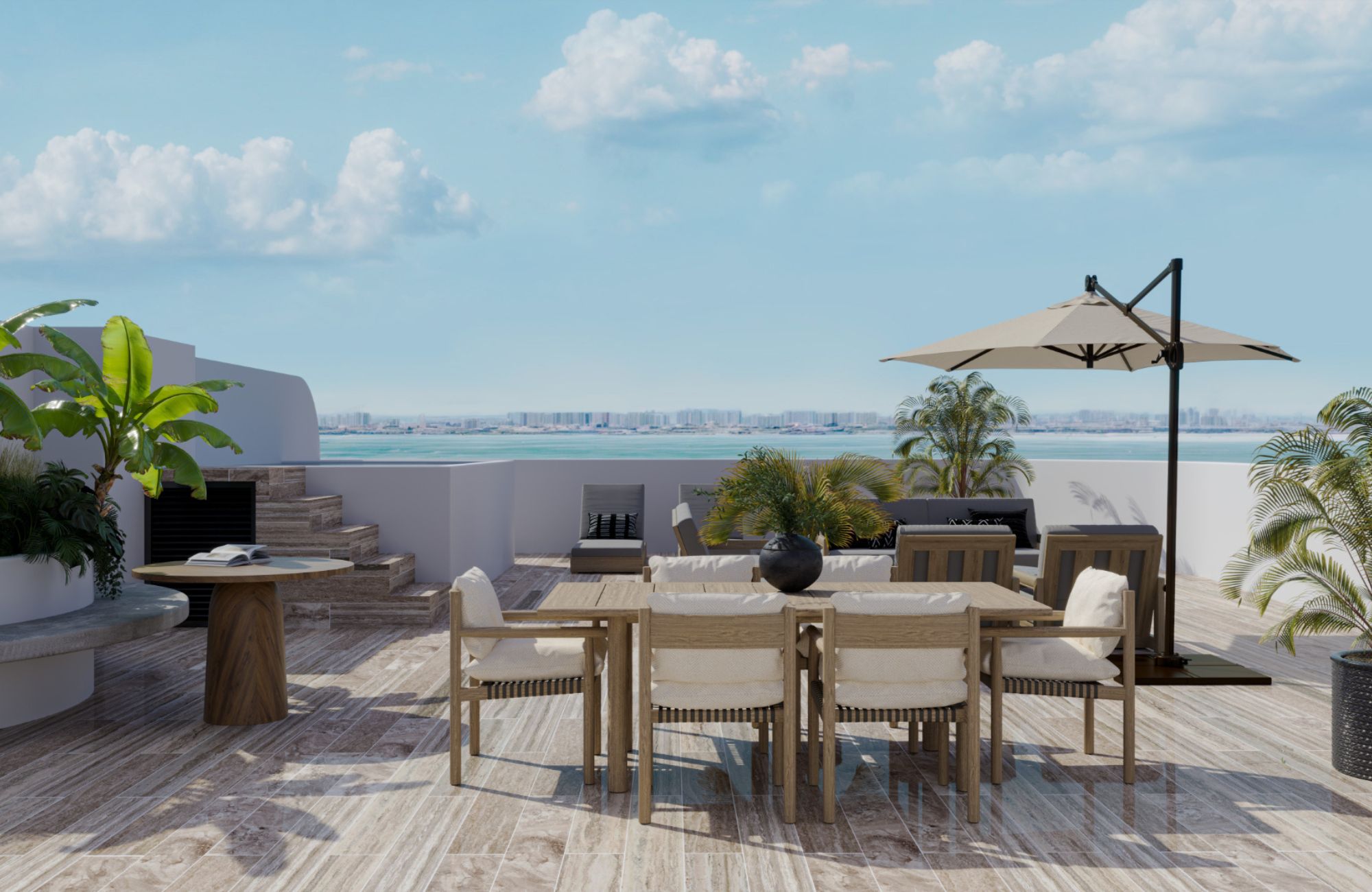 Departamento con alberca, Jacuzzi, en venta, Boulevard Colosio, Canc&uacute;n